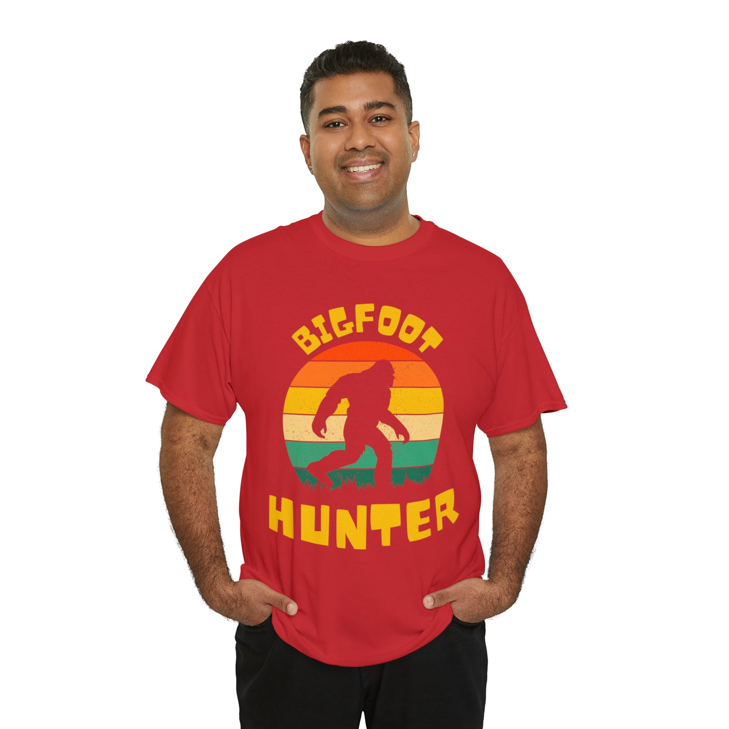 Unisex Bigfoot hunter Heavy Cotton Tee