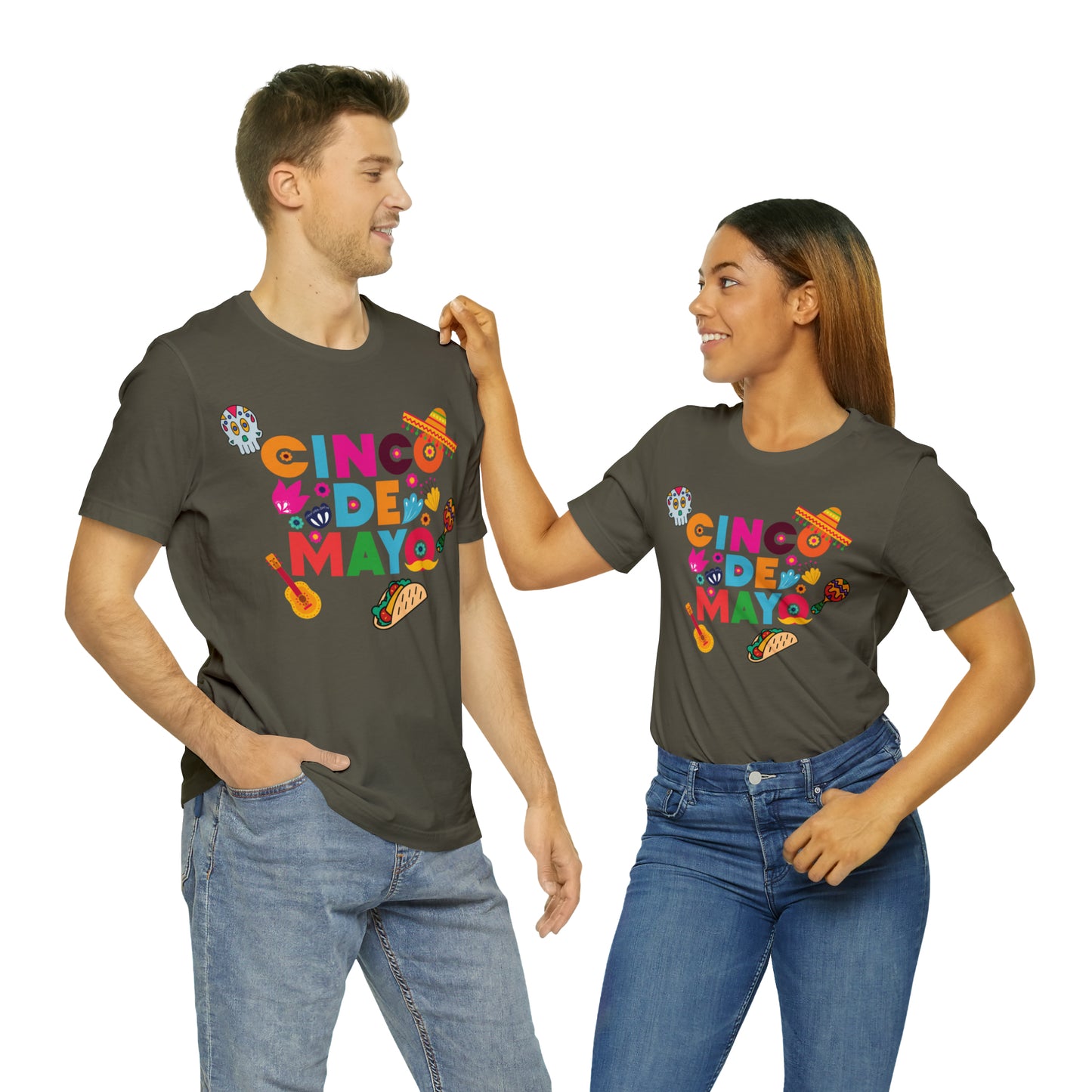 Unisex Cinco de Mayo Jersey Short Sleeve Tee