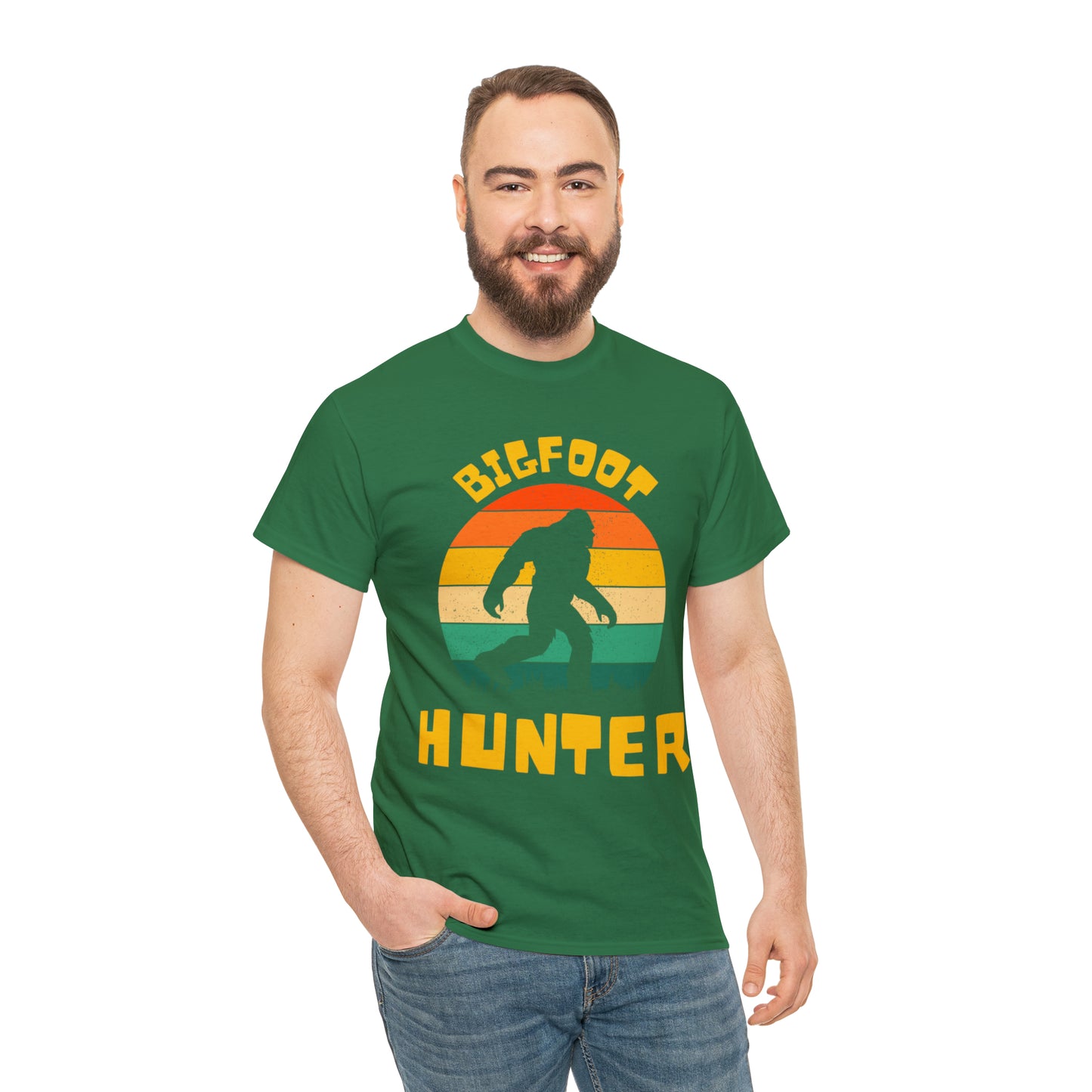 Unisex Bigfoot hunter Heavy Cotton Tee