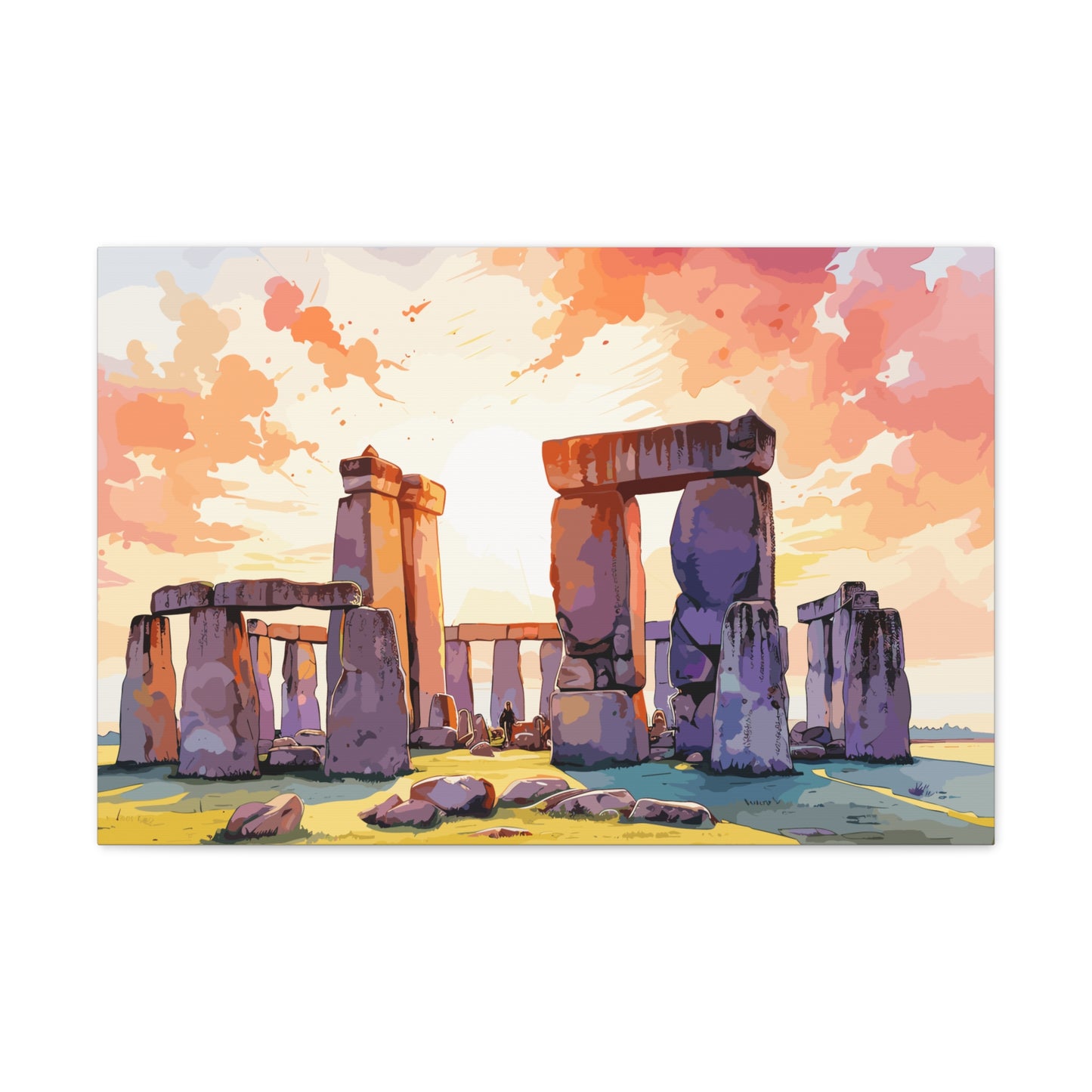 Stone sunrise, Canvas Gallery Wraps