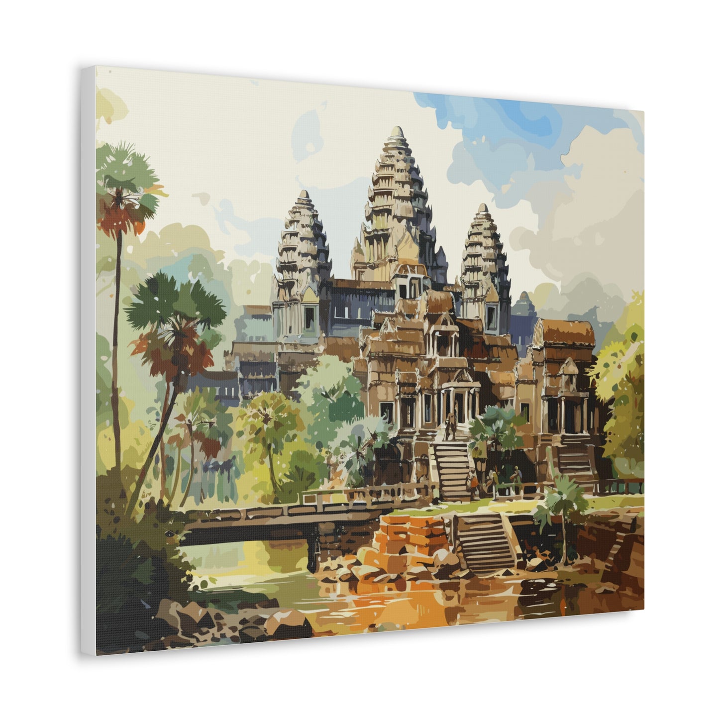 Angkor Wot, Canvas Gallery Wraps