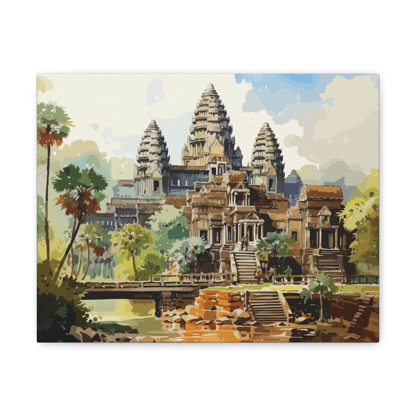 Angkor Wot, Canvas Gallery Wraps