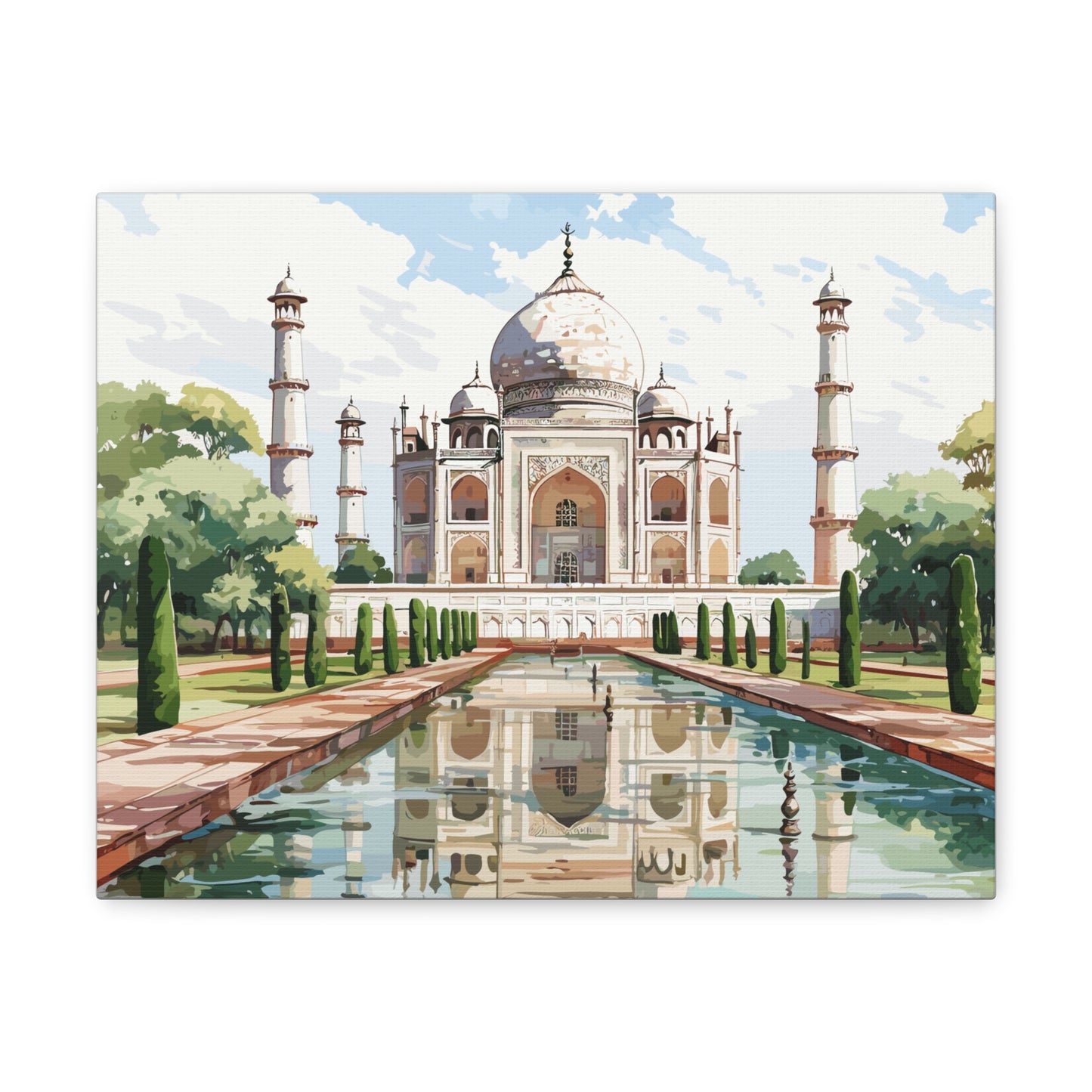 Taj Mahal, Canvas Gallery Wraps