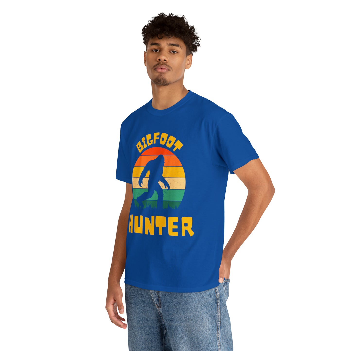 Unisex Bigfoot hunter Heavy Cotton Tee