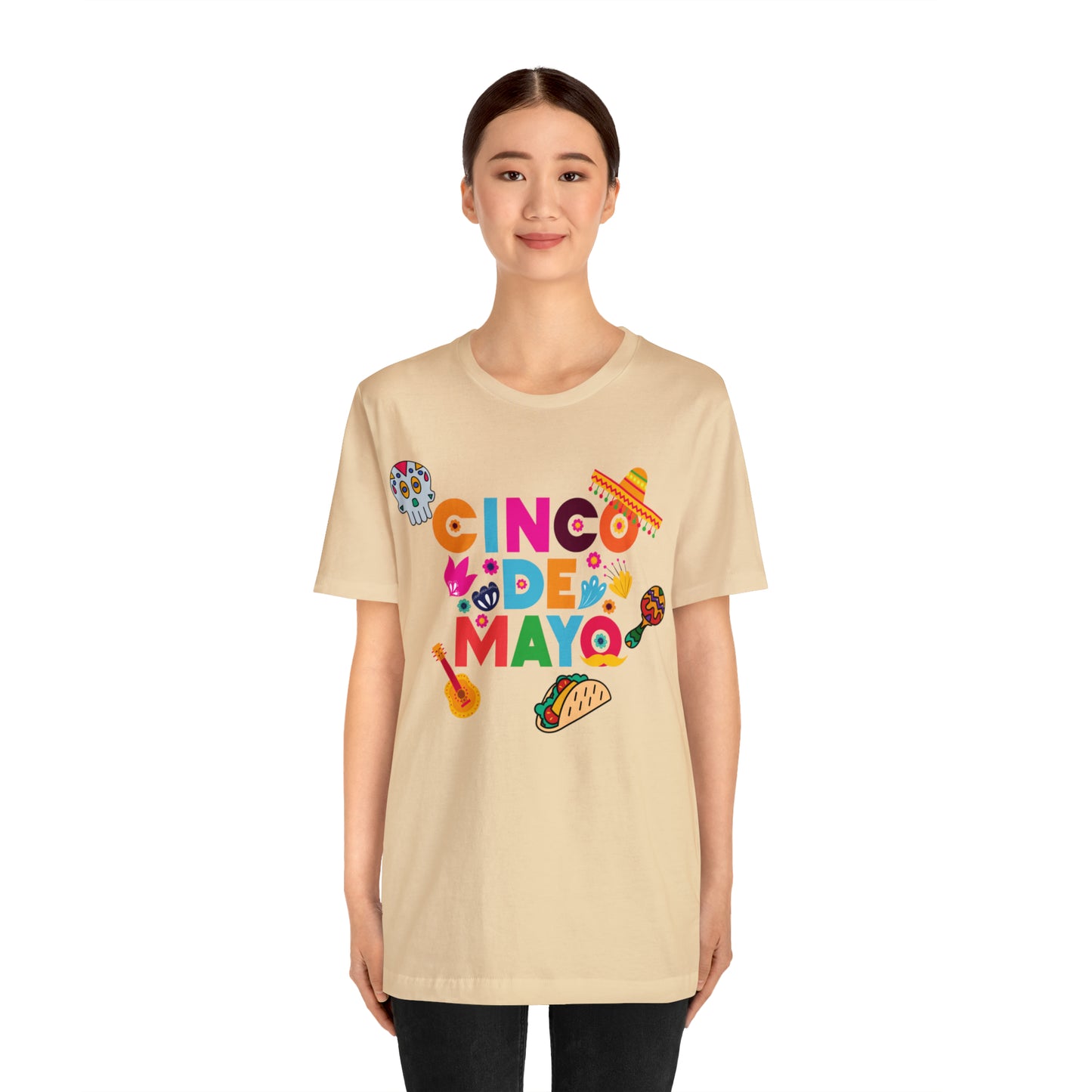 Unisex Cinco de Mayo Jersey Short Sleeve Tee