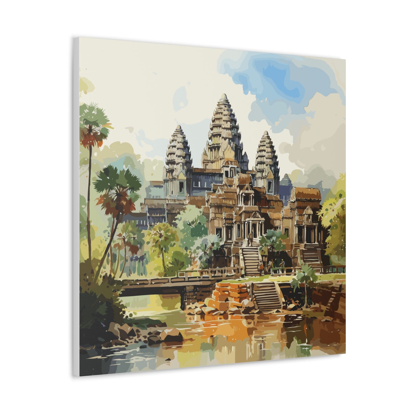 Angkor Wot, Canvas Gallery Wraps