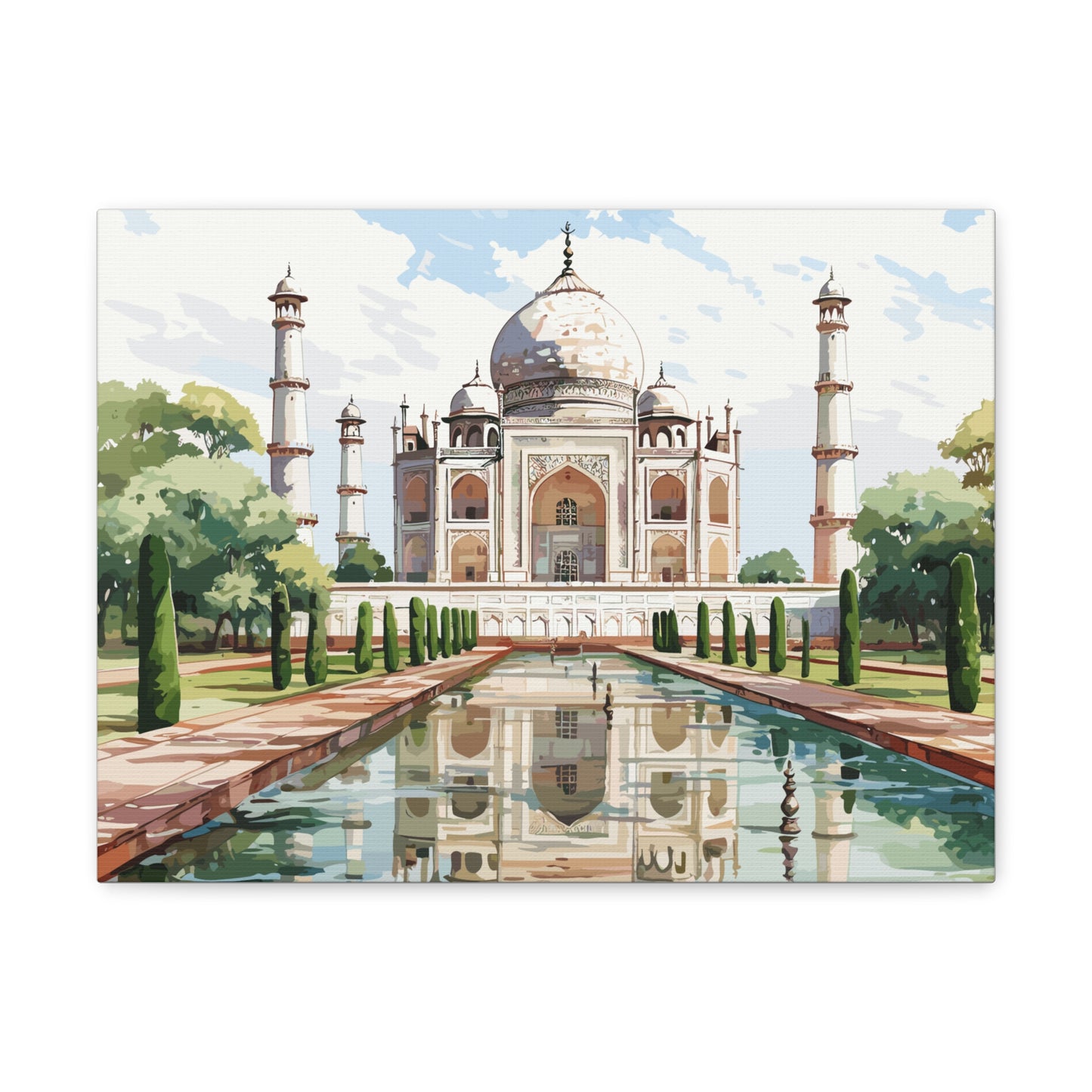 Taj Mahal, Canvas Gallery Wraps