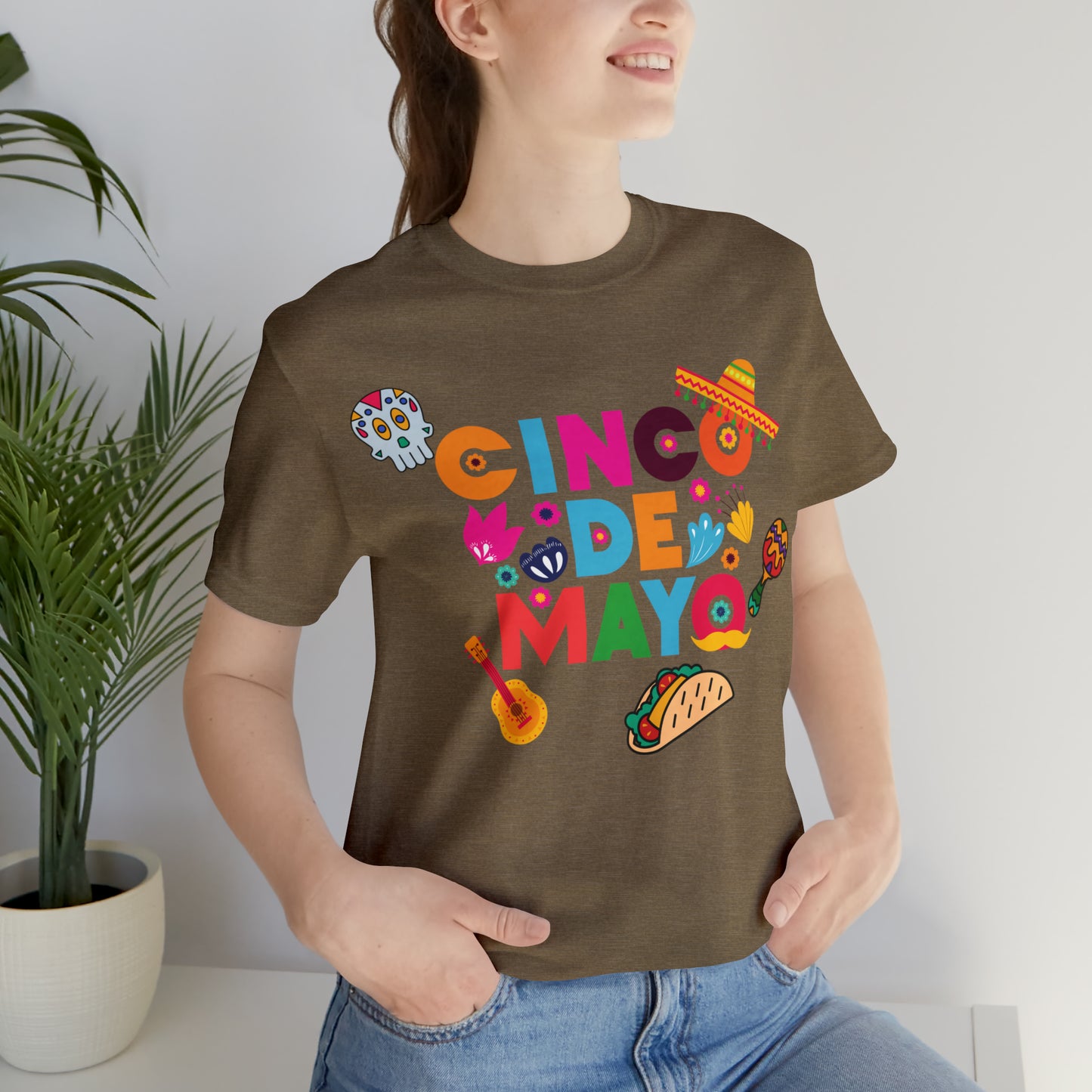 Unisex Cinco de Mayo Jersey Short Sleeve Tee