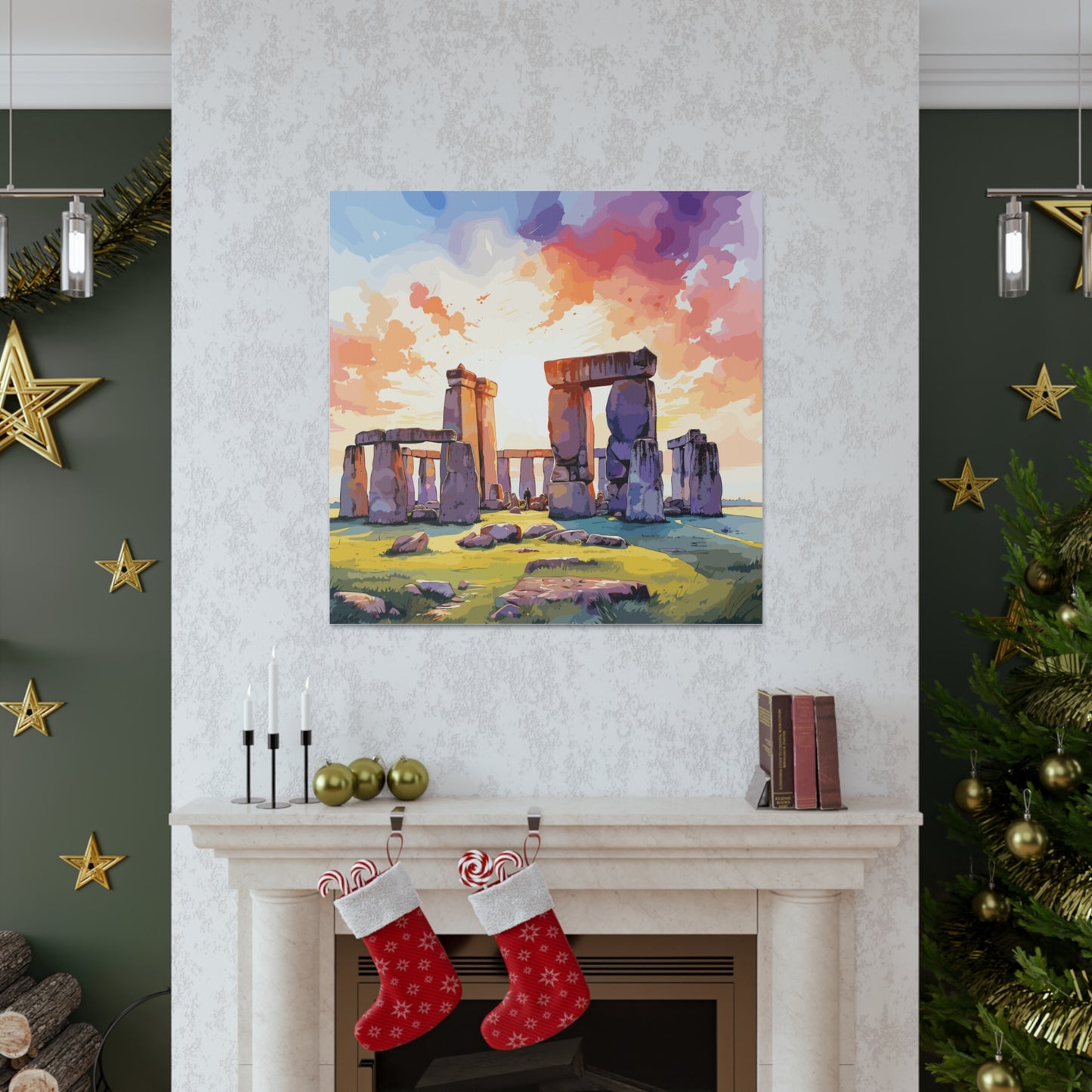 Stone sunrise, Canvas Gallery Wraps