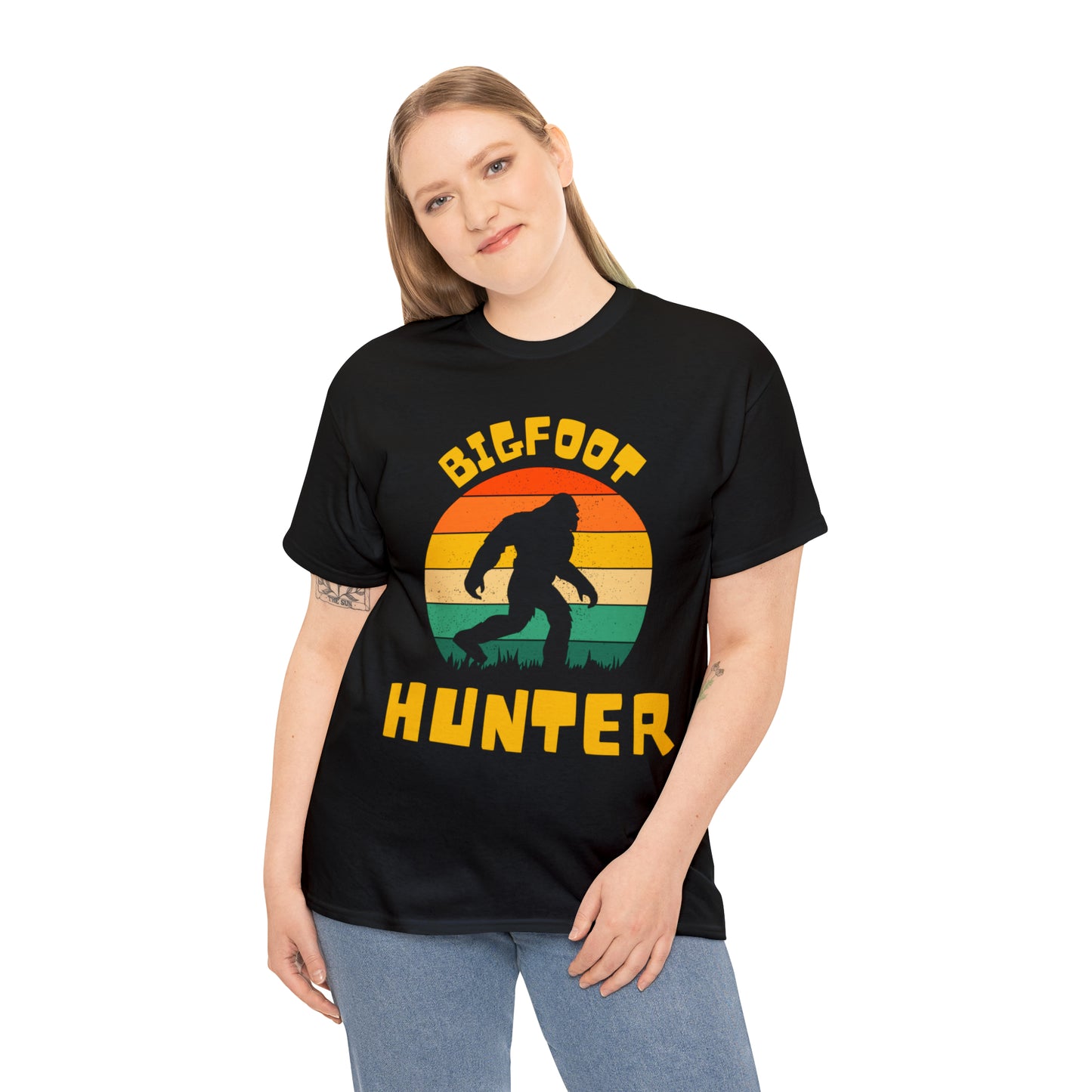 Unisex Bigfoot hunter Heavy Cotton Tee