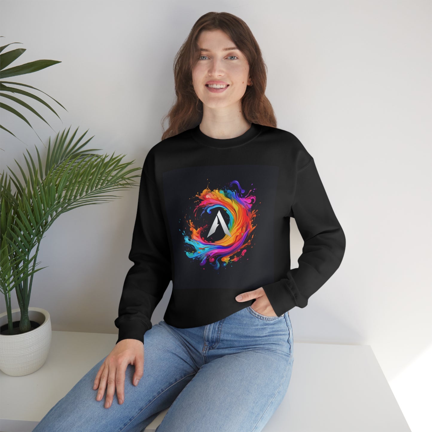 ArtifyAI, Unisex Heavy Blend™ Crewneck Sweatshirt