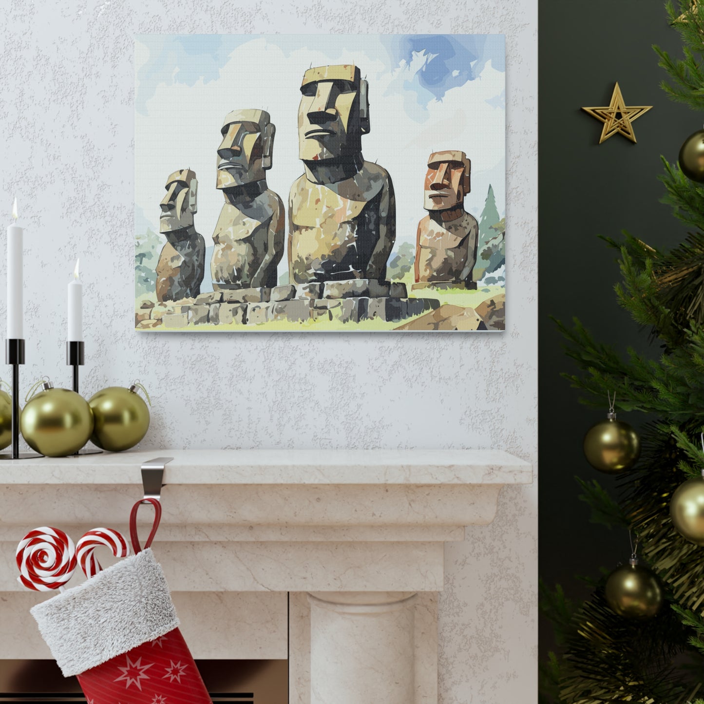 Easter Island, Canvas Gallery Wraps