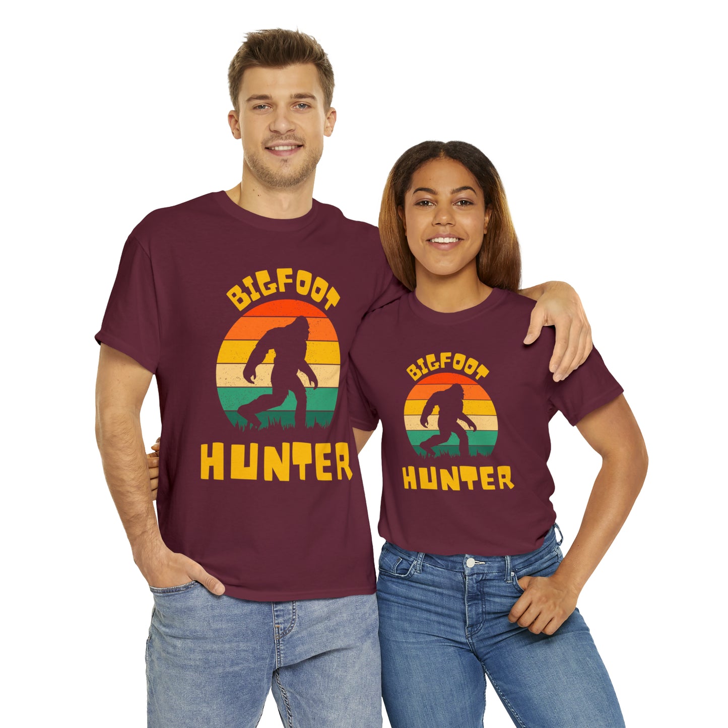 Unisex Bigfoot hunter Heavy Cotton Tee