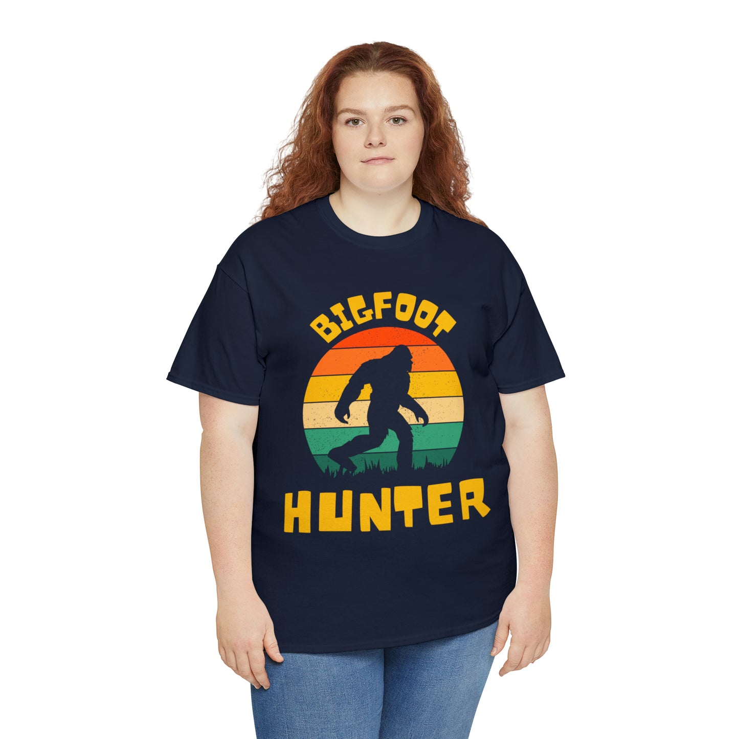 Unisex Bigfoot hunter Heavy Cotton Tee