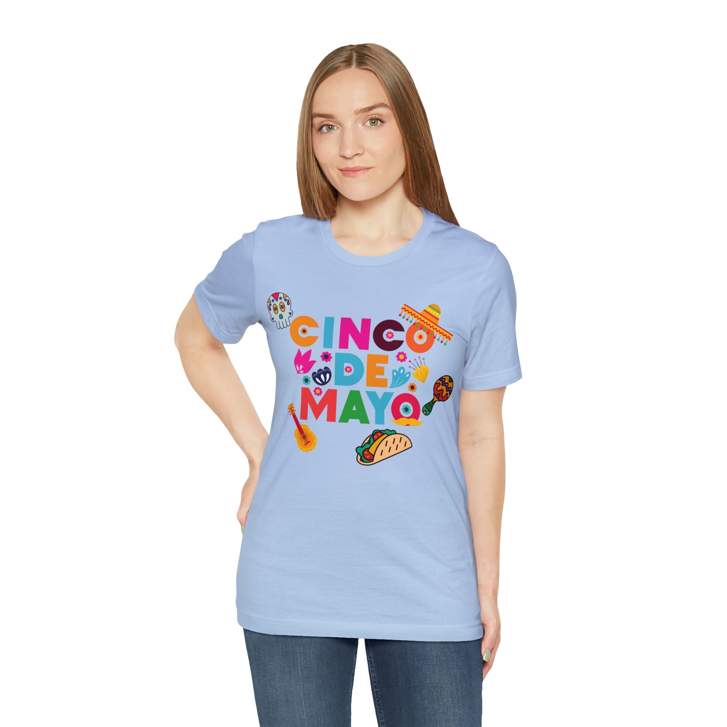 Unisex Cinco de Mayo Jersey Short Sleeve Tee