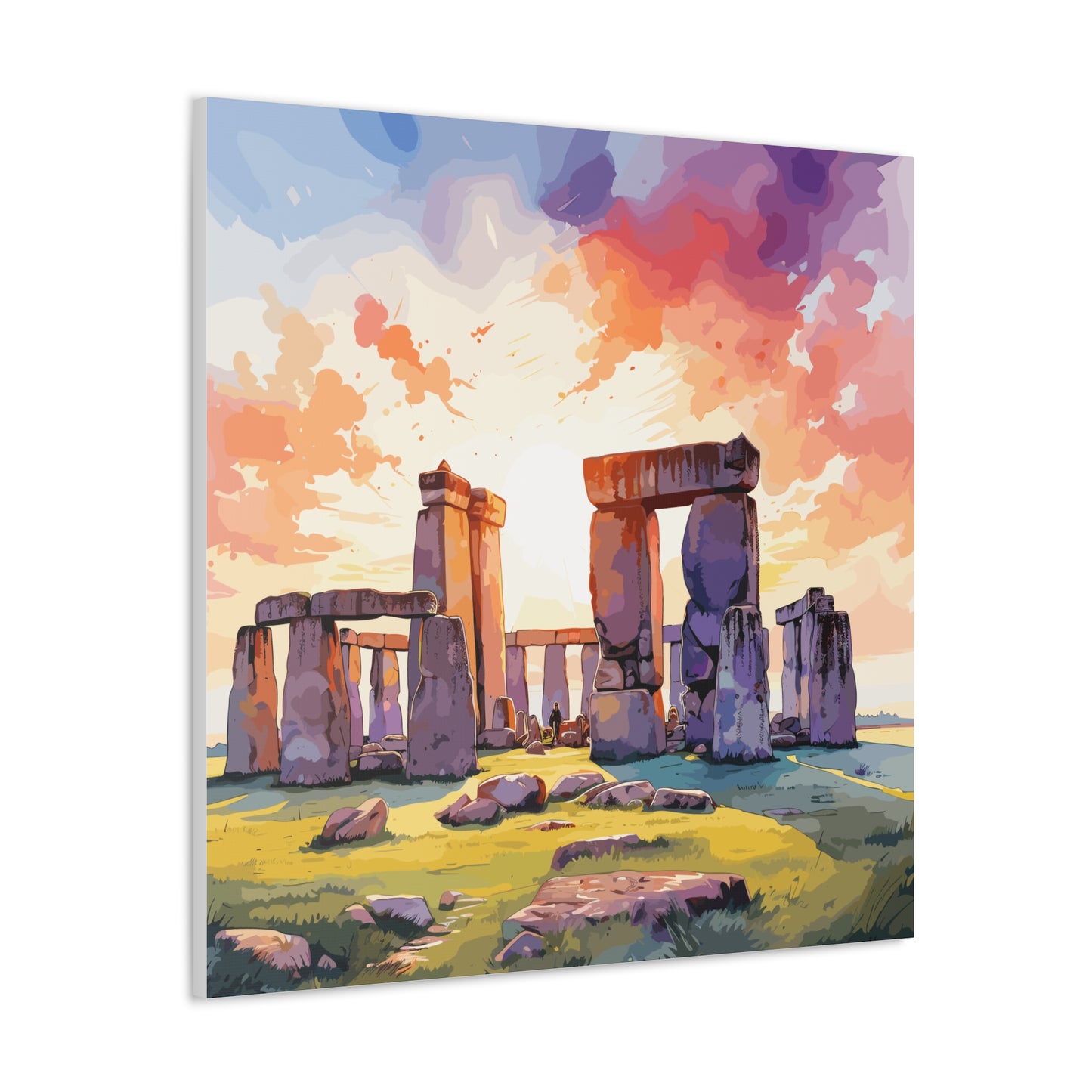 Stone sunrise, Canvas Gallery Wraps