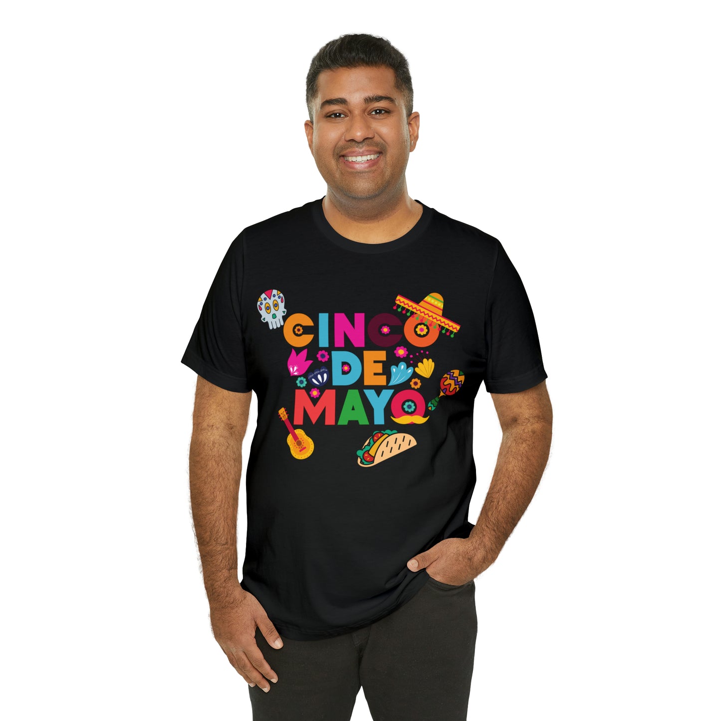 Unisex Cinco de Mayo Jersey Short Sleeve Tee