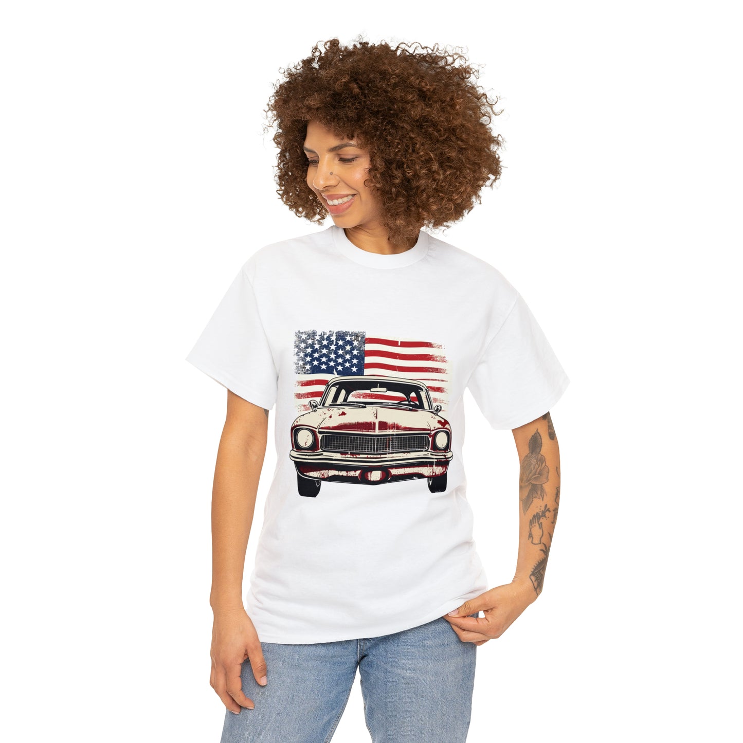 American Muscle, Unisex Heavy Cotton Tee