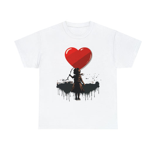 Unisex Love not war collection Heavy Cotton Tee