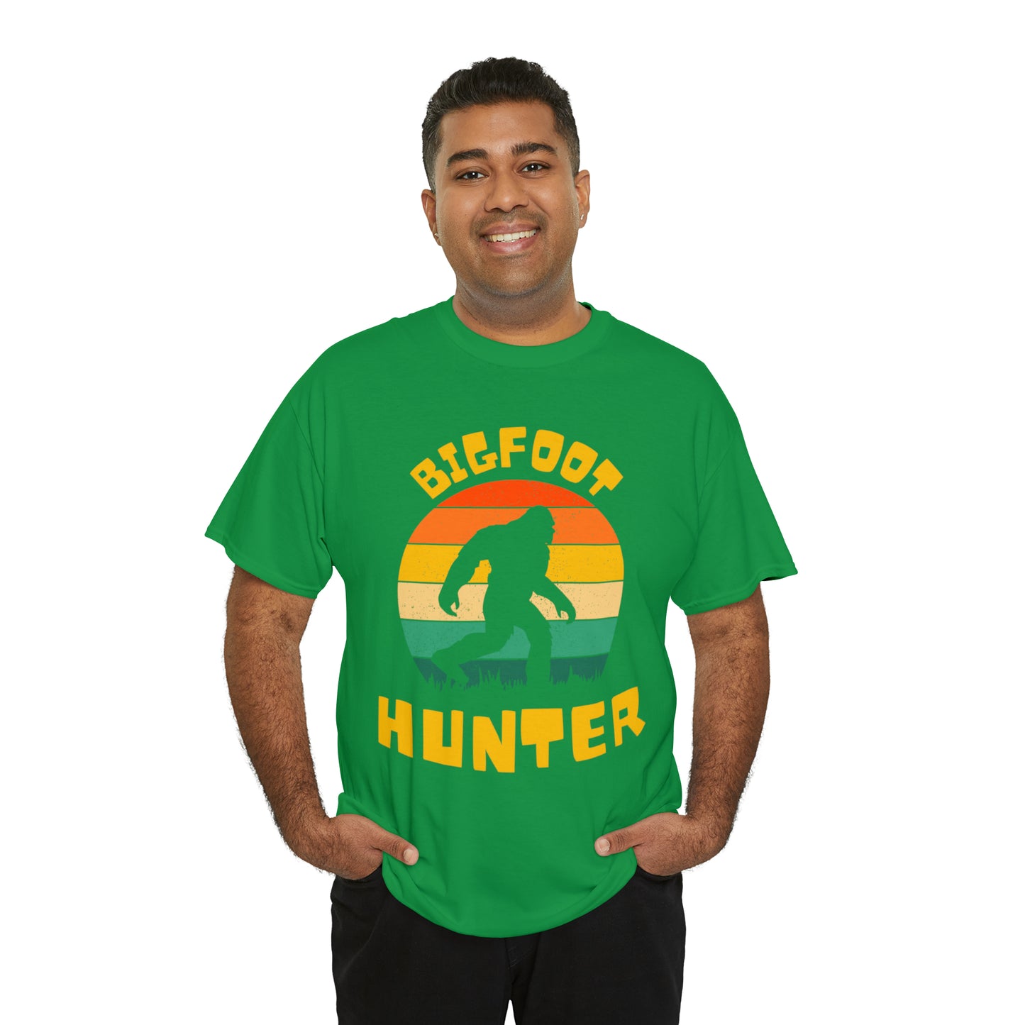 Unisex Bigfoot hunter Heavy Cotton Tee