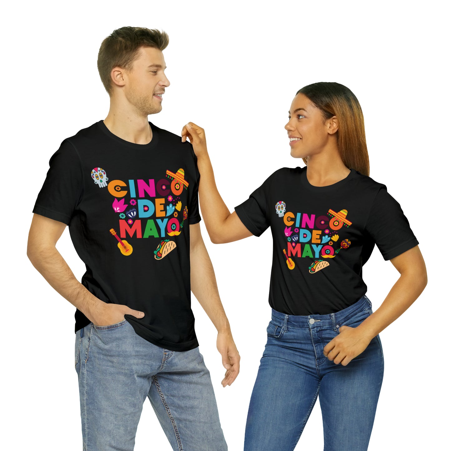 Unisex Cinco de Mayo Jersey Short Sleeve Tee