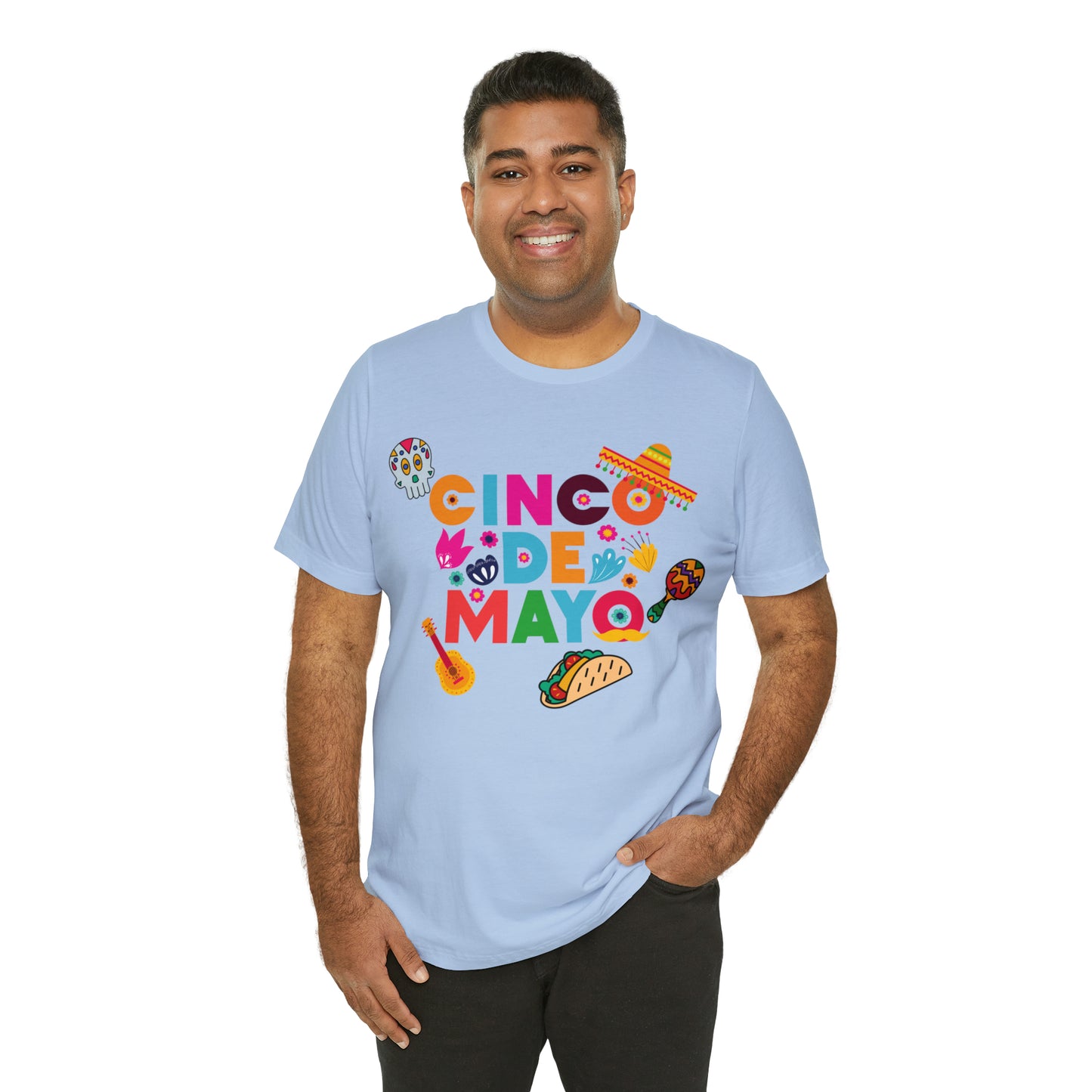 Unisex Cinco de Mayo Jersey Short Sleeve Tee