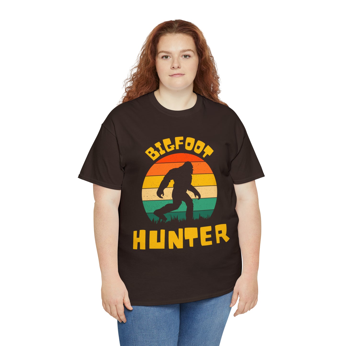 Unisex Bigfoot hunter Heavy Cotton Tee