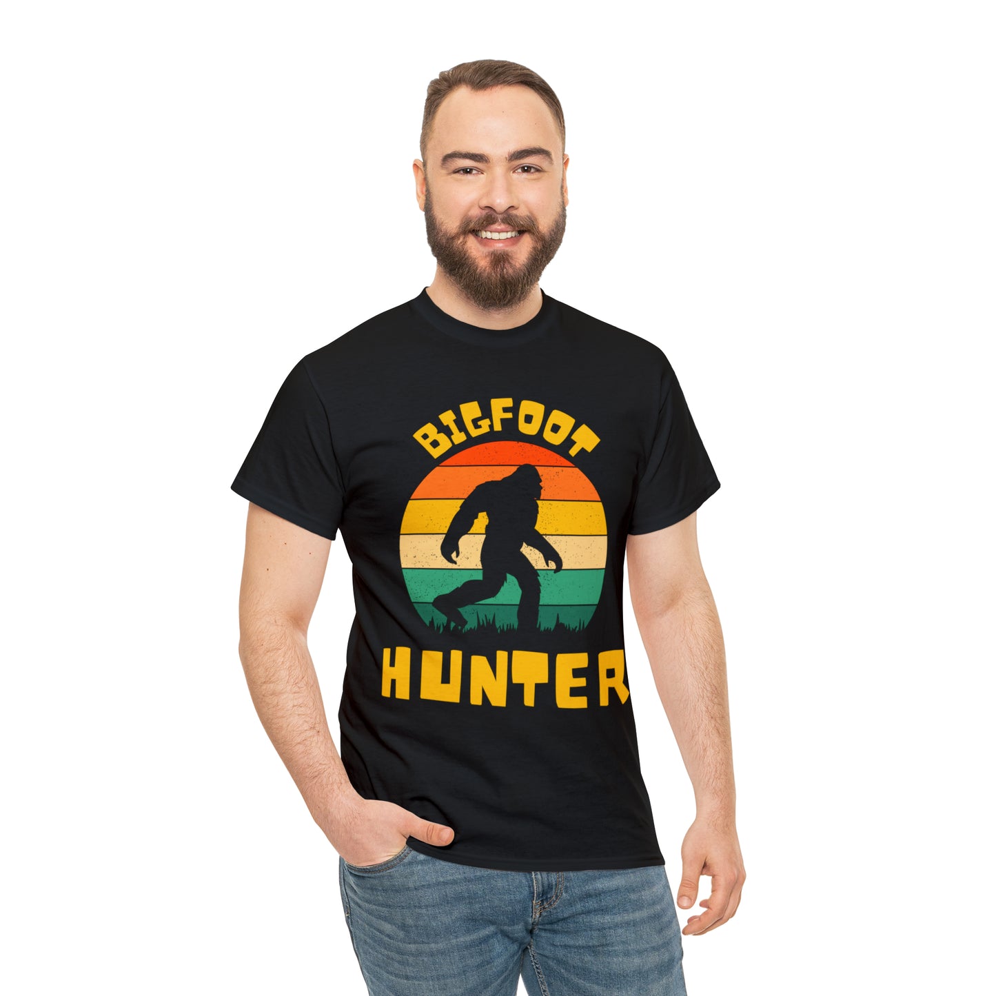 Unisex Bigfoot hunter Heavy Cotton Tee
