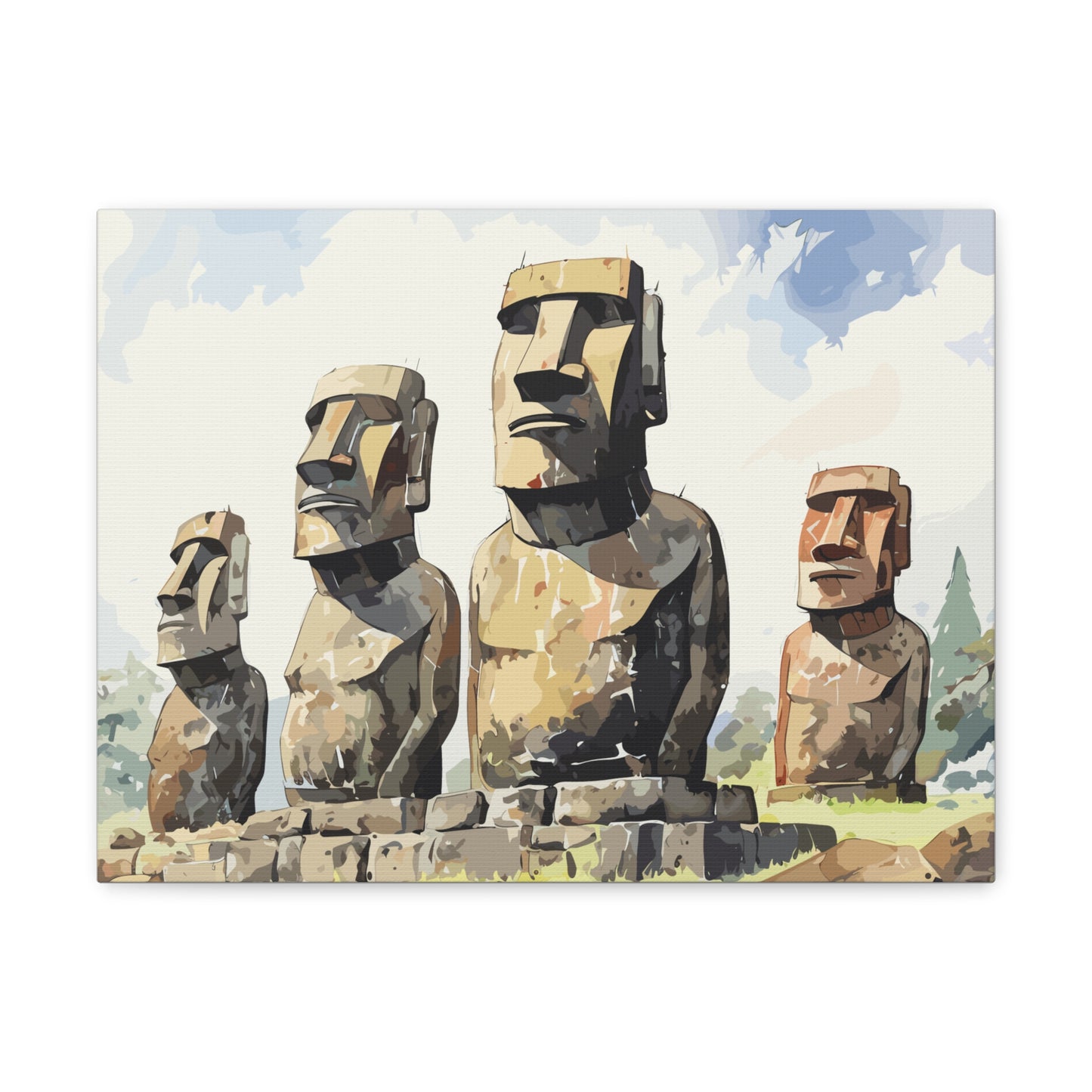 Easter Island, Canvas Gallery Wraps