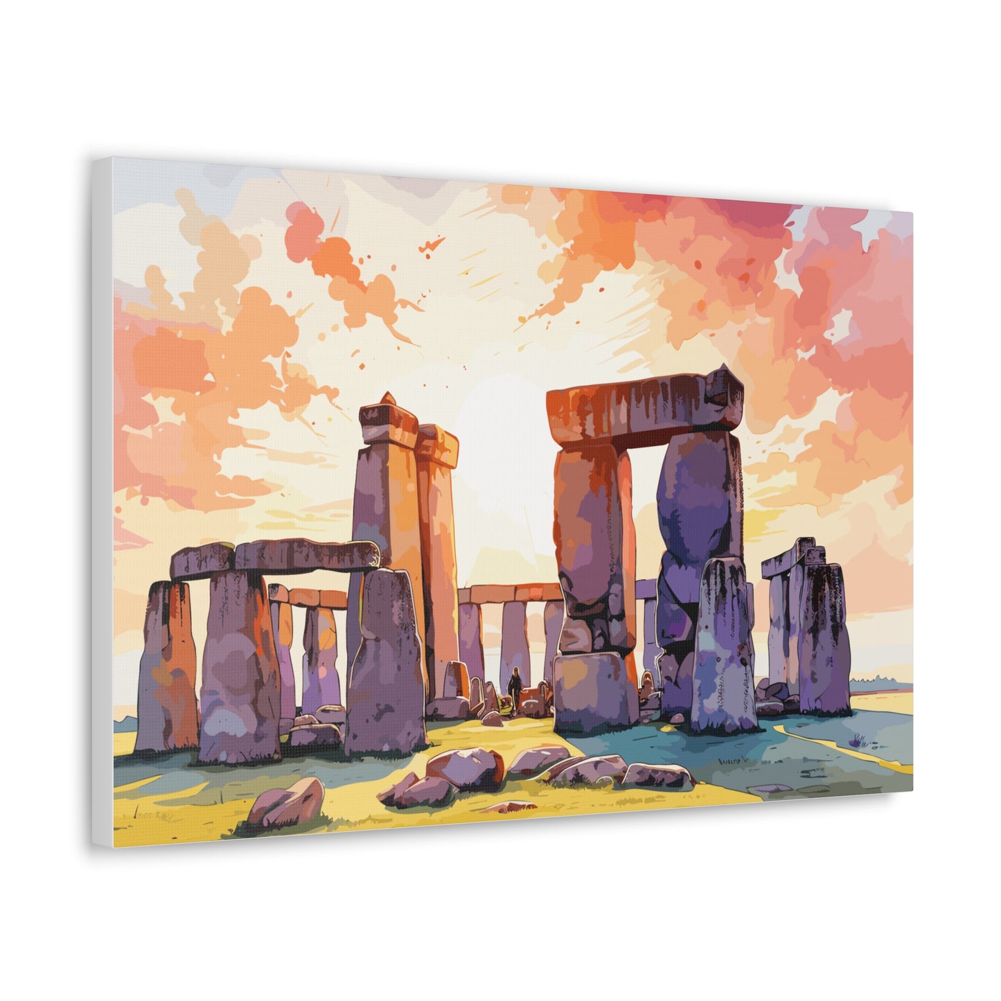 Stone sunrise, Canvas Gallery Wraps