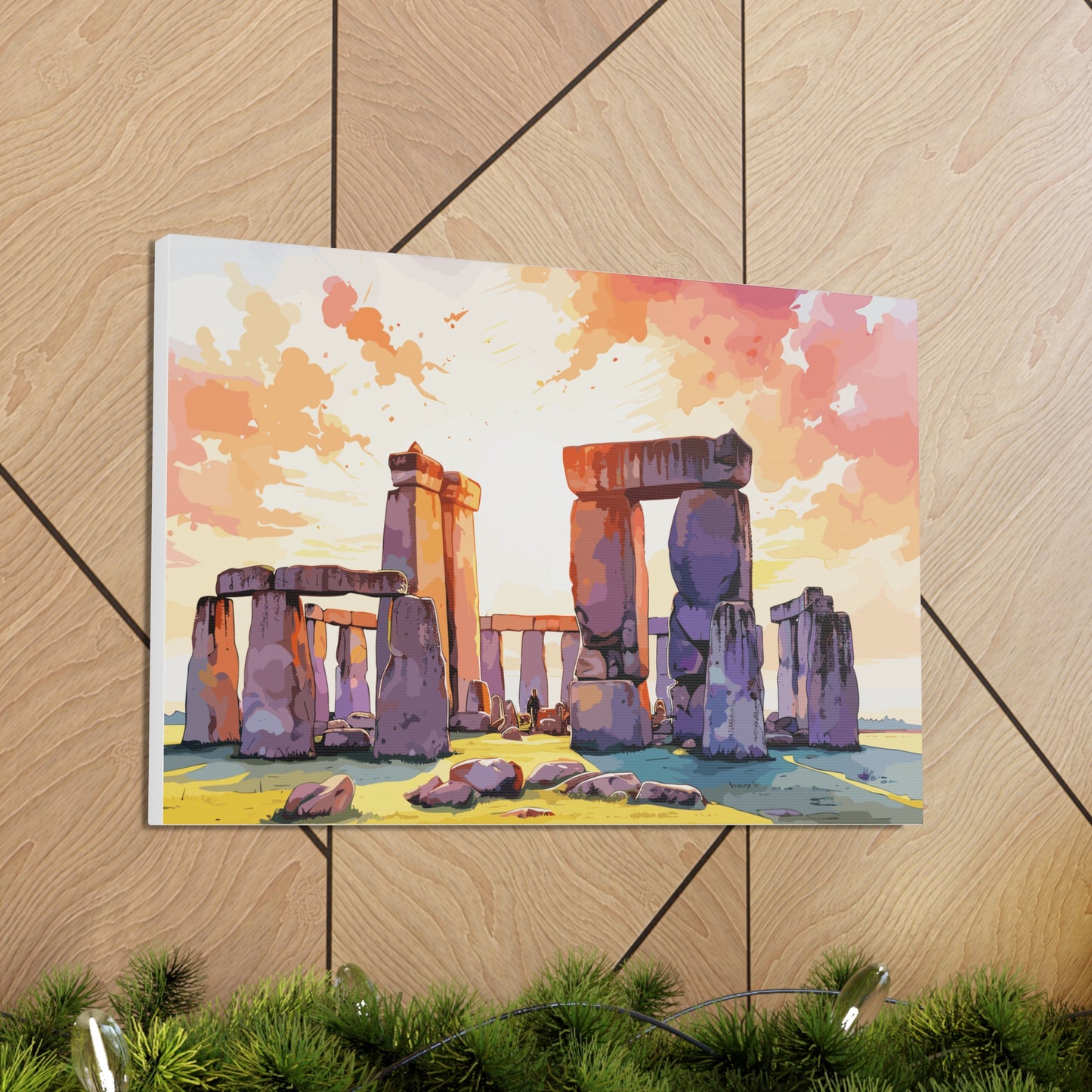 Stone sunrise, Canvas Gallery Wraps