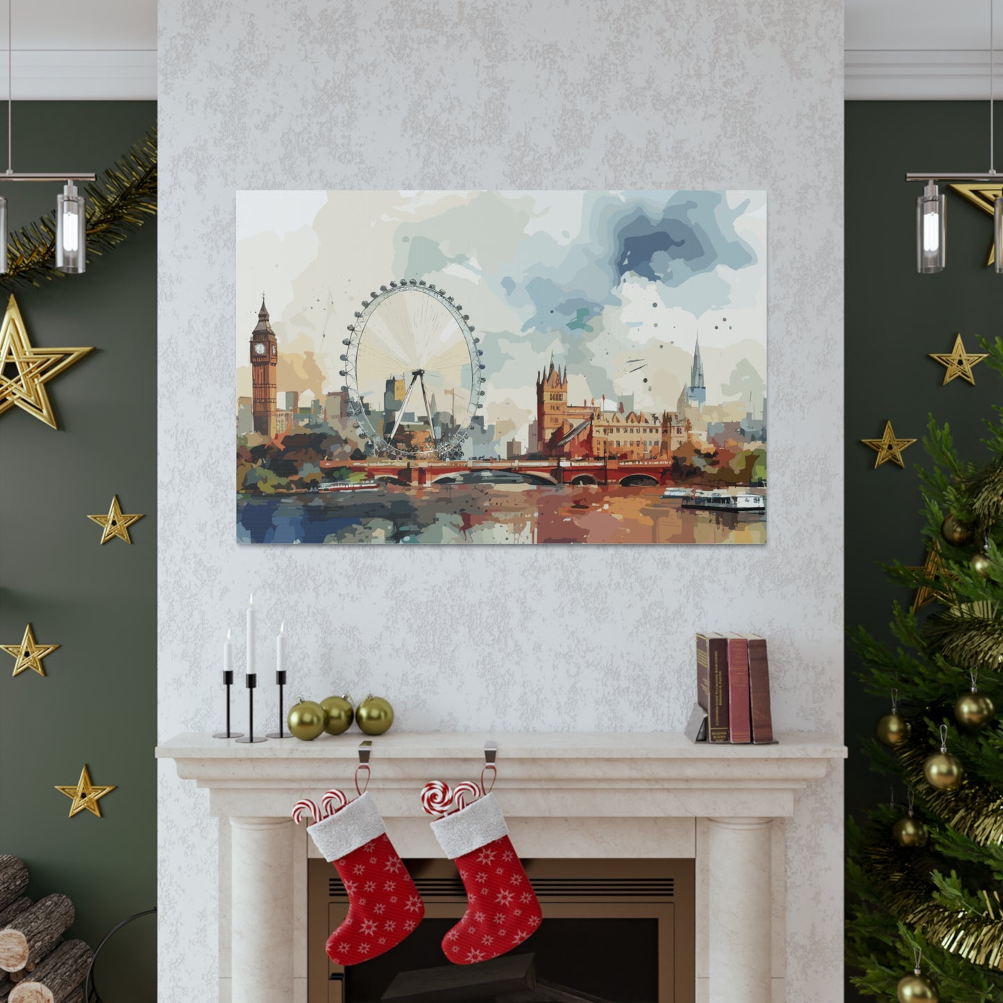 London skyline, Canvas Gallery Wraps