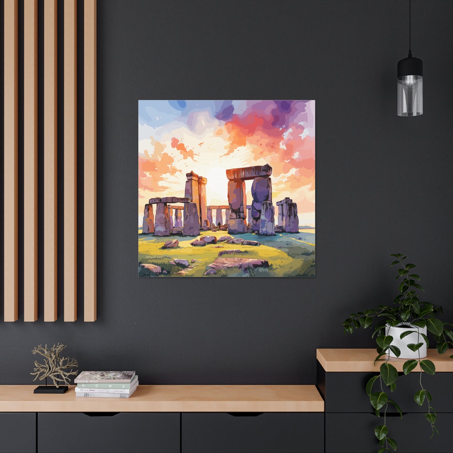 Stone sunrise, Canvas Gallery Wraps