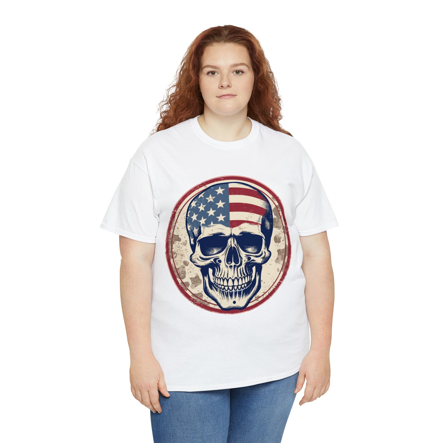 Skull, Unisex Heavy Cotton Tee