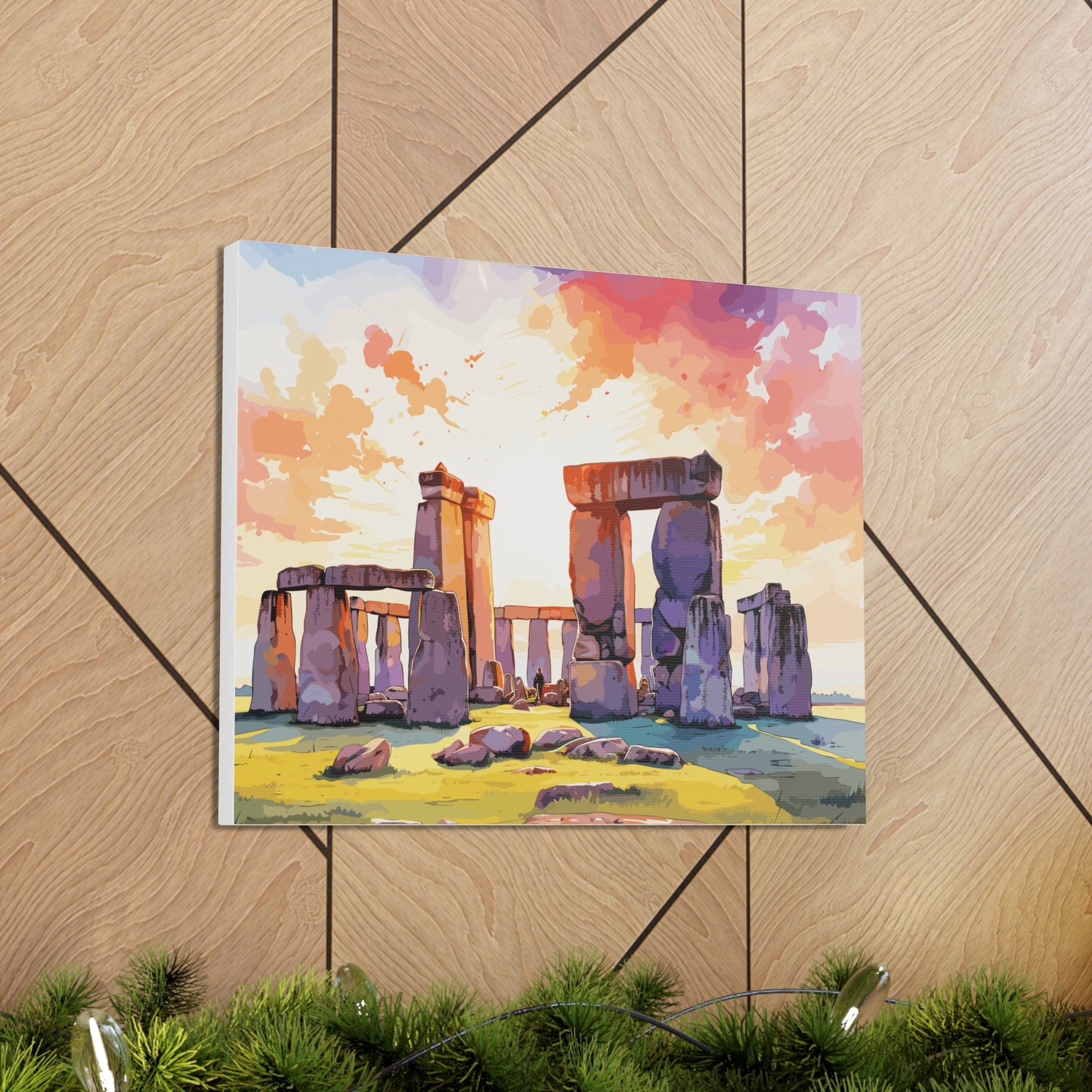 Stone sunrise, Canvas Gallery Wraps