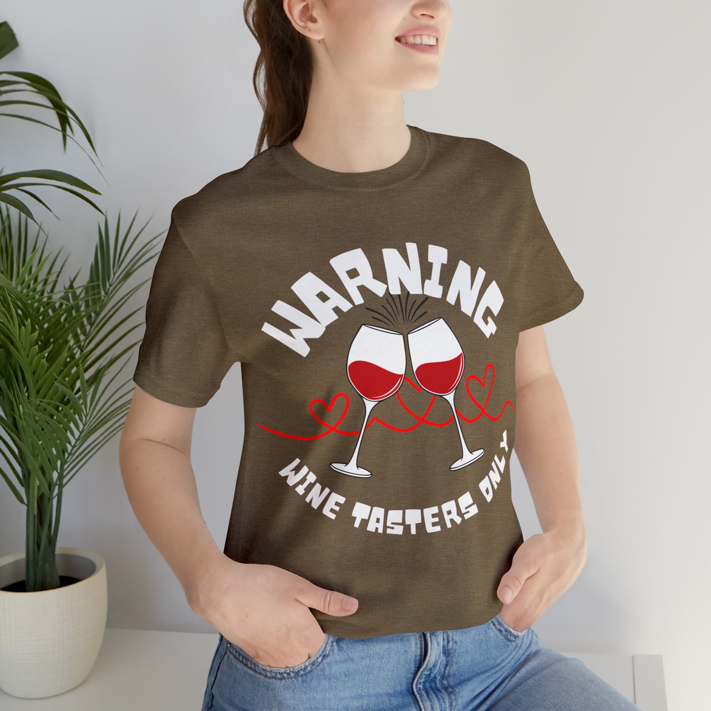 Unisex Wine Jersey Short Sleeve Tee