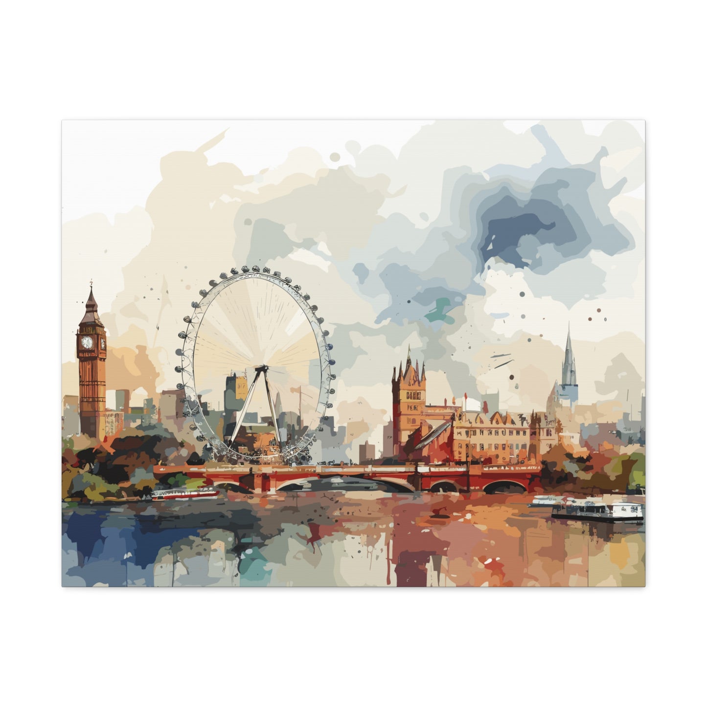 London skyline, Canvas Gallery Wraps