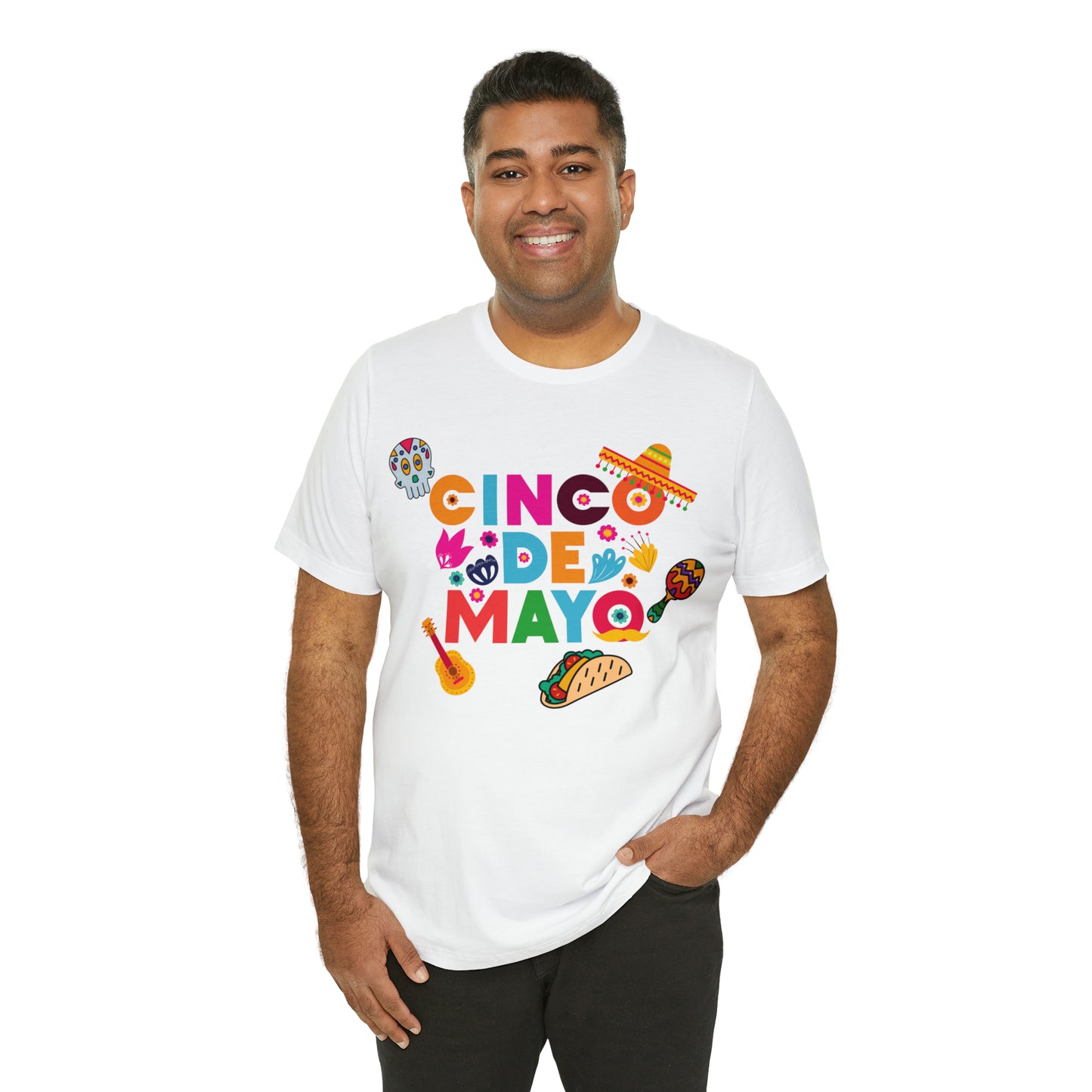 Unisex Cinco de Mayo Jersey Short Sleeve Tee