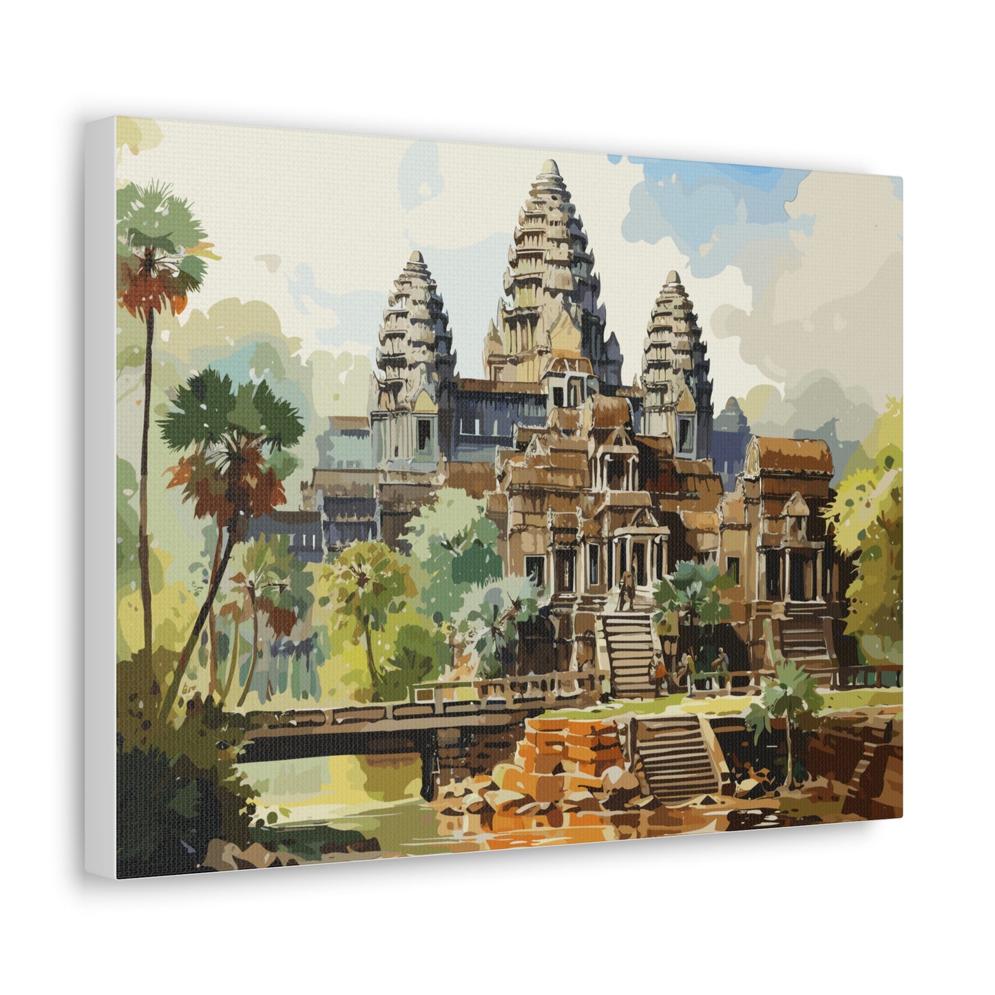 Angkor Wot, Canvas Gallery Wraps