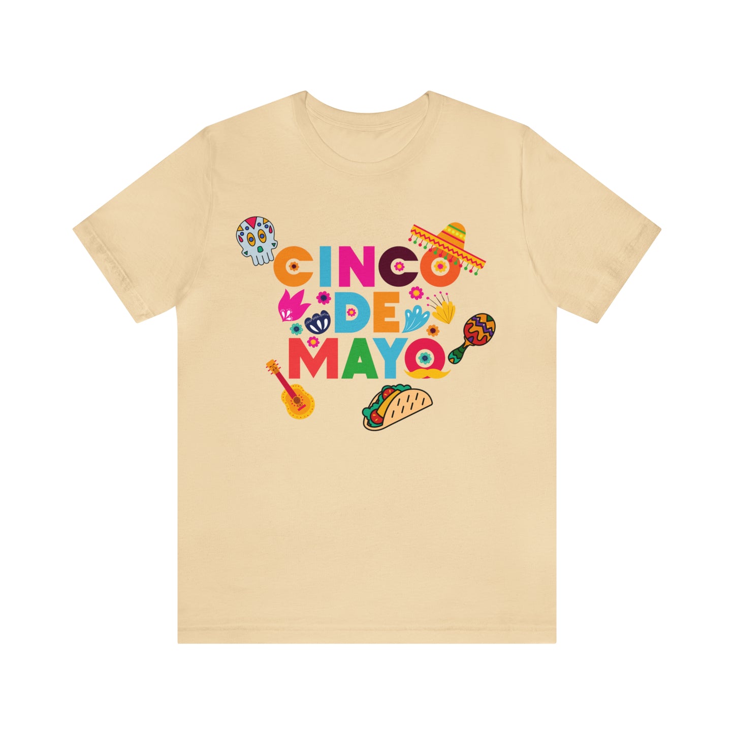 Unisex Cinco de Mayo Jersey Short Sleeve Tee