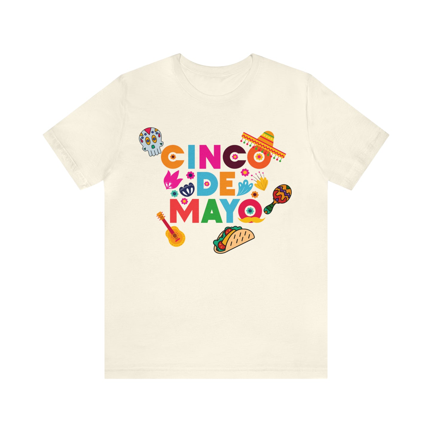 Unisex Cinco de Mayo Jersey Short Sleeve Tee