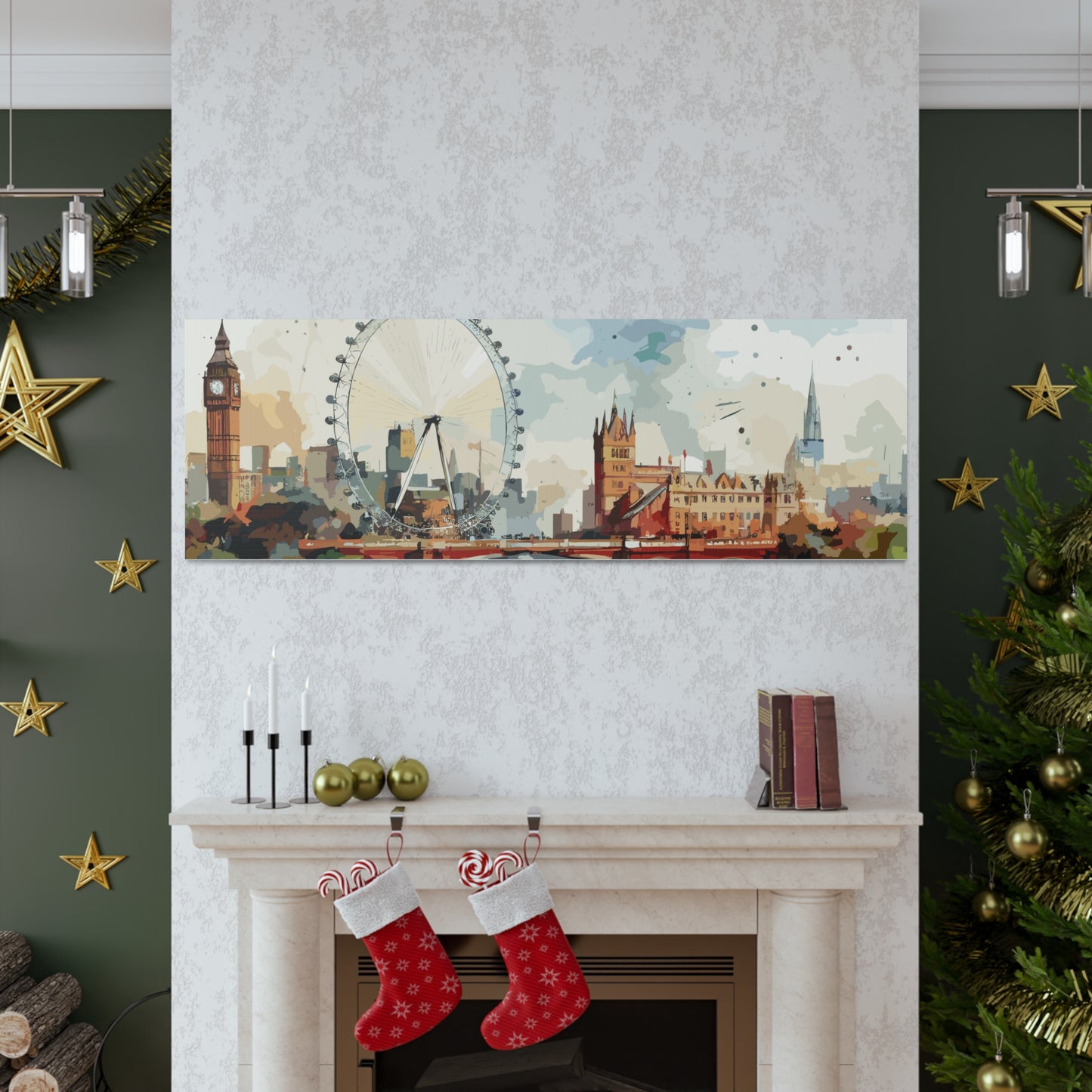 London skyline, Canvas Gallery Wraps