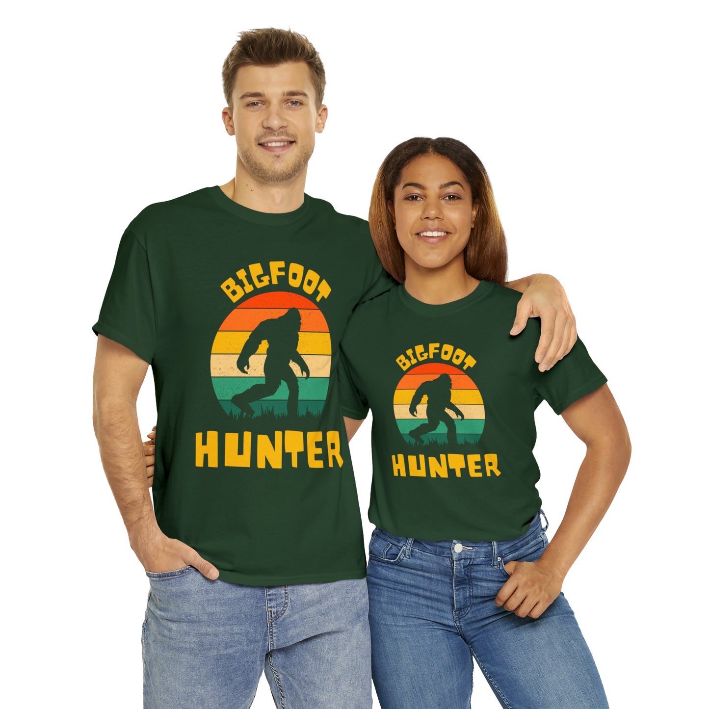Unisex Bigfoot hunter Heavy Cotton Tee