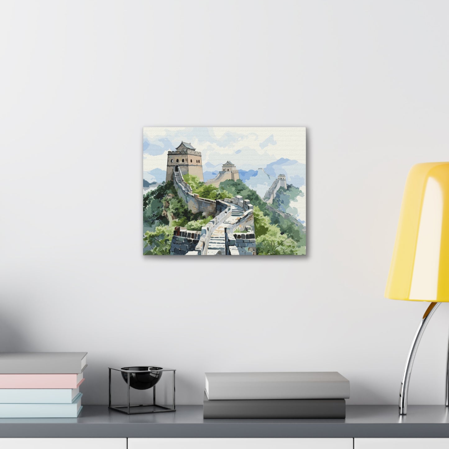 Great Wall Of China, canvas wrap