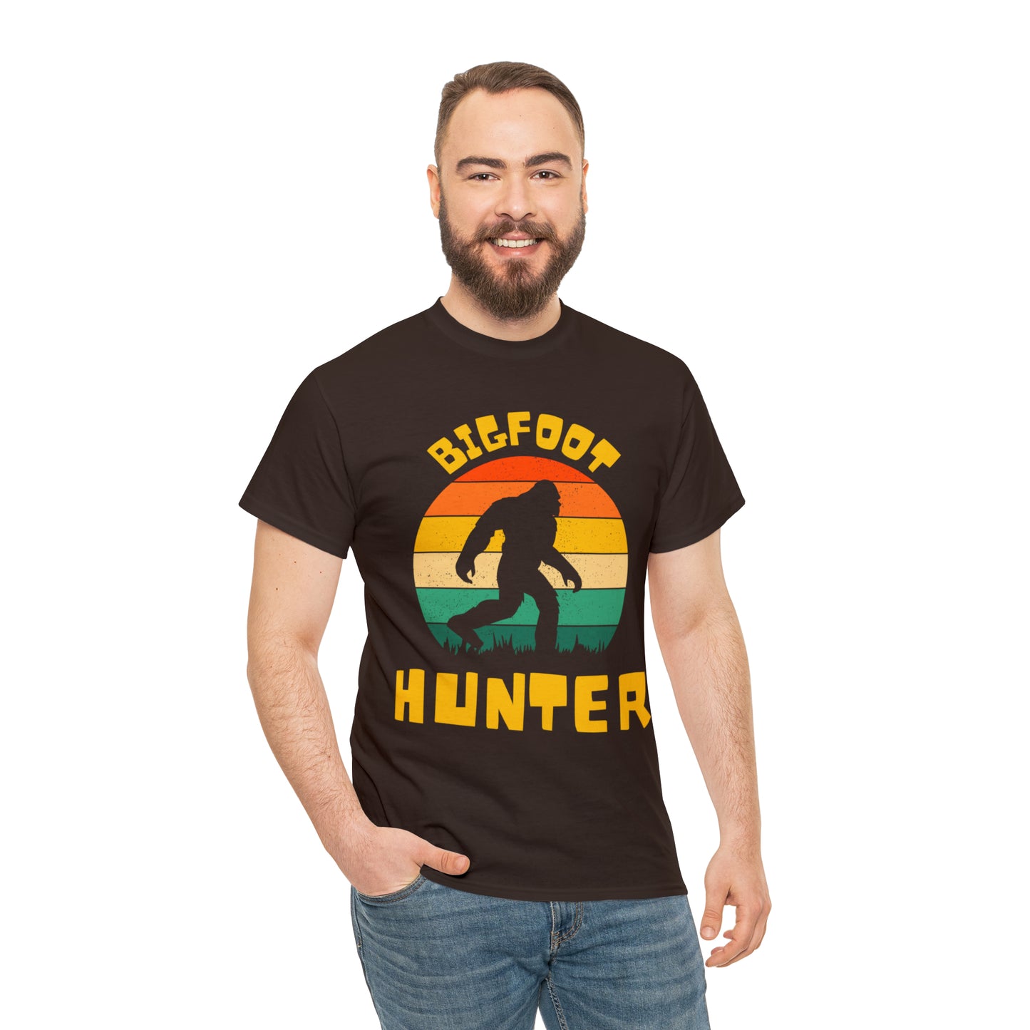 Unisex Bigfoot hunter Heavy Cotton Tee