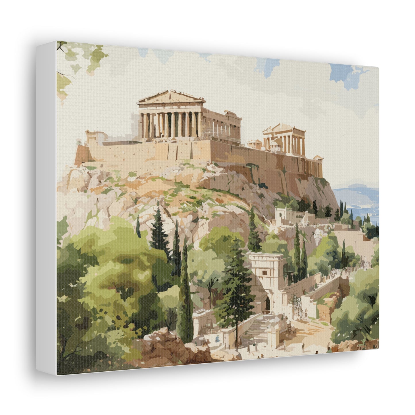 Greece, Canvas Gallery Wraps