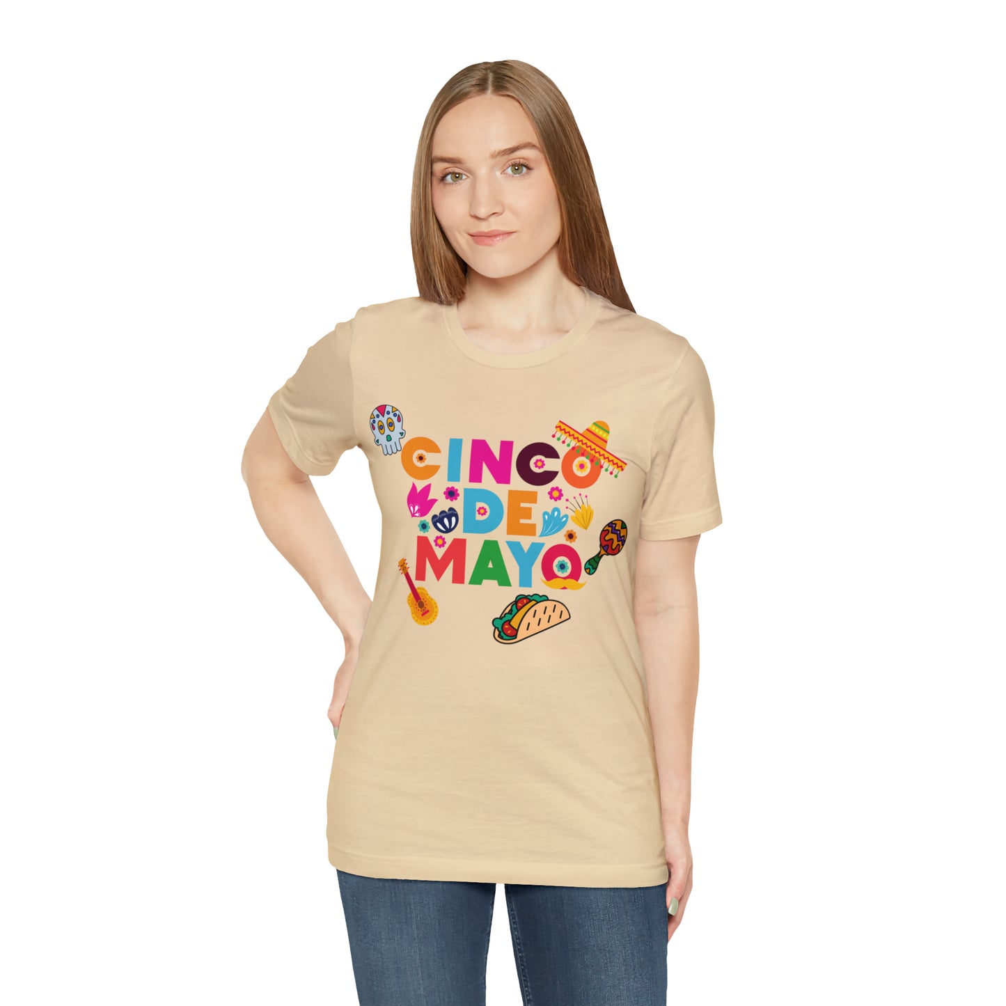 Unisex Cinco de Mayo Jersey Short Sleeve Tee