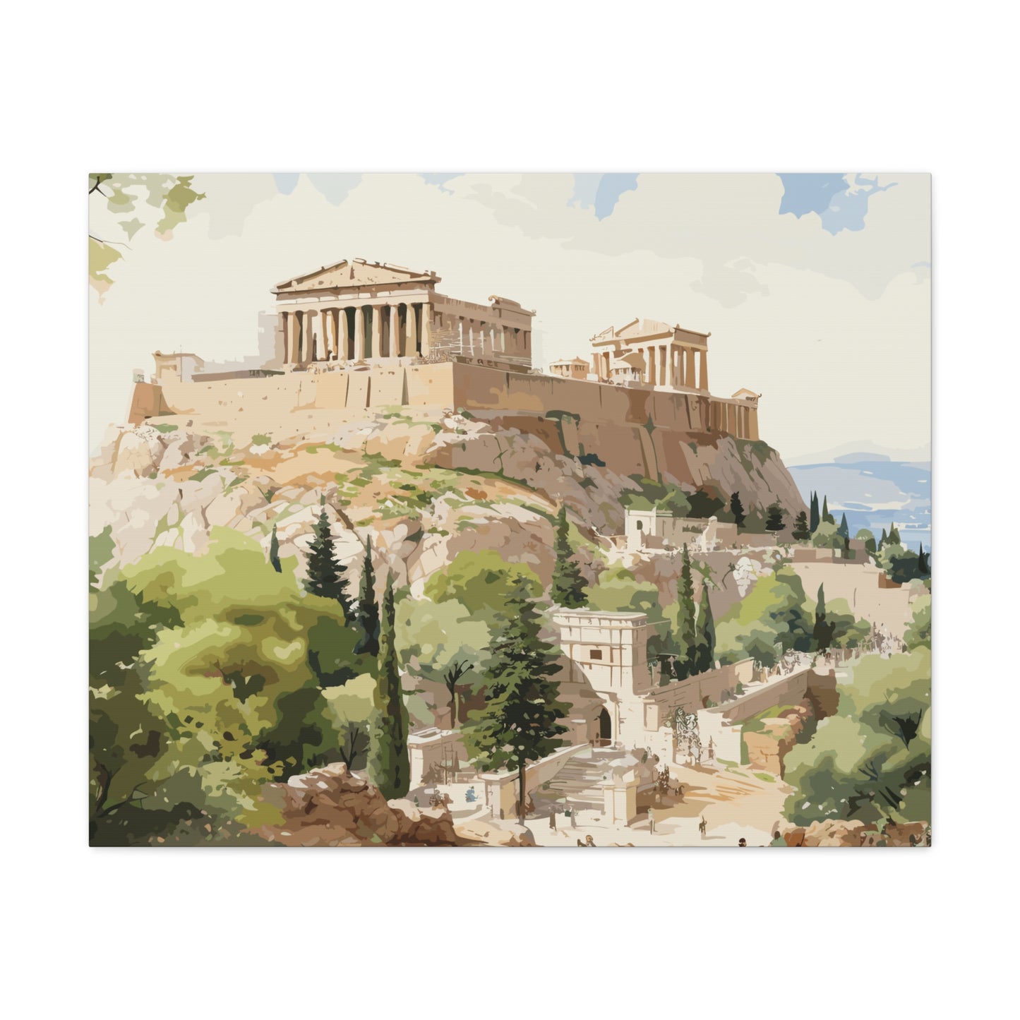 Greece, Canvas Gallery Wraps