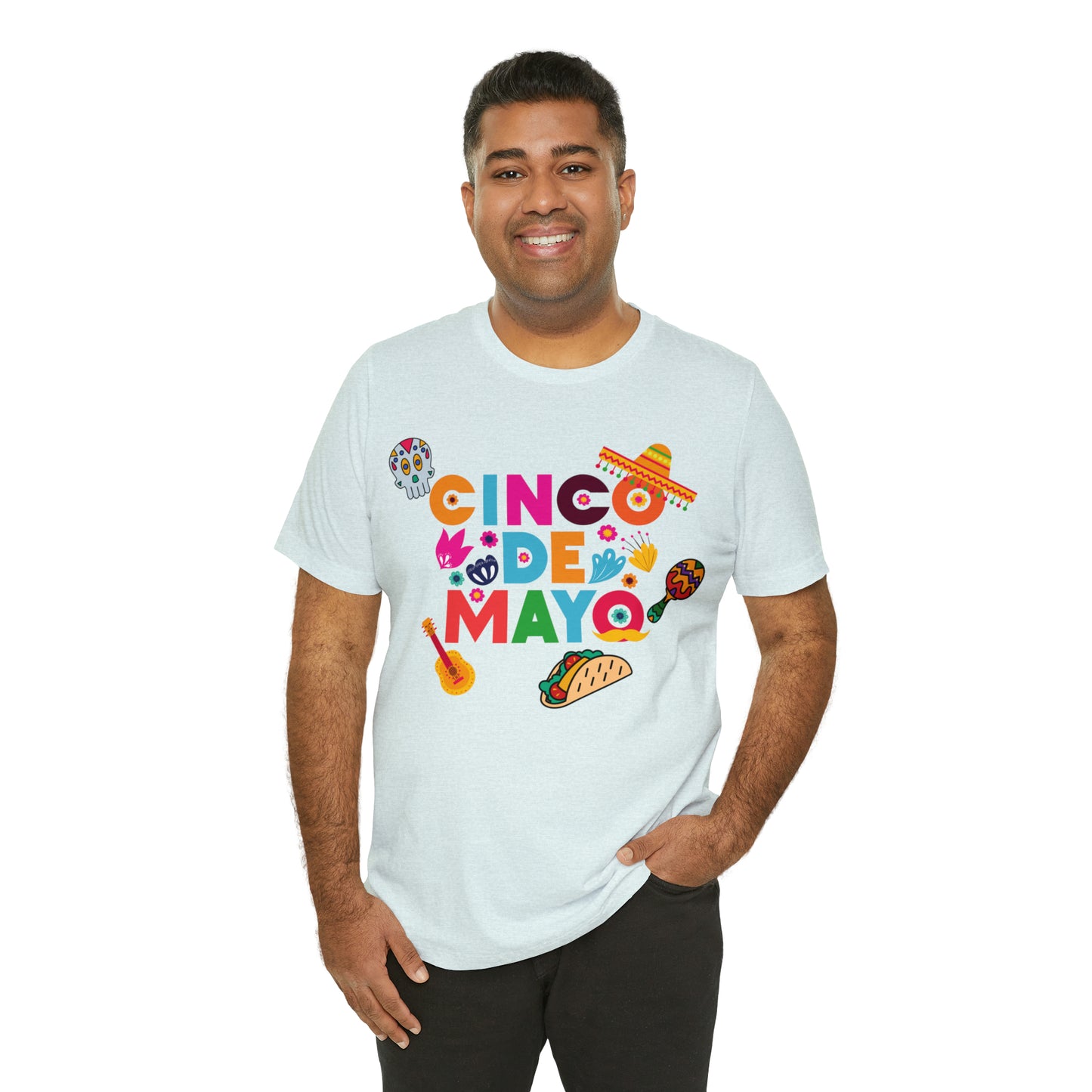 Unisex Cinco de Mayo Jersey Short Sleeve Tee