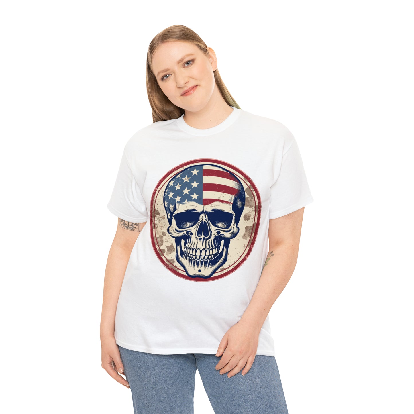 Skull, Unisex Heavy Cotton Tee